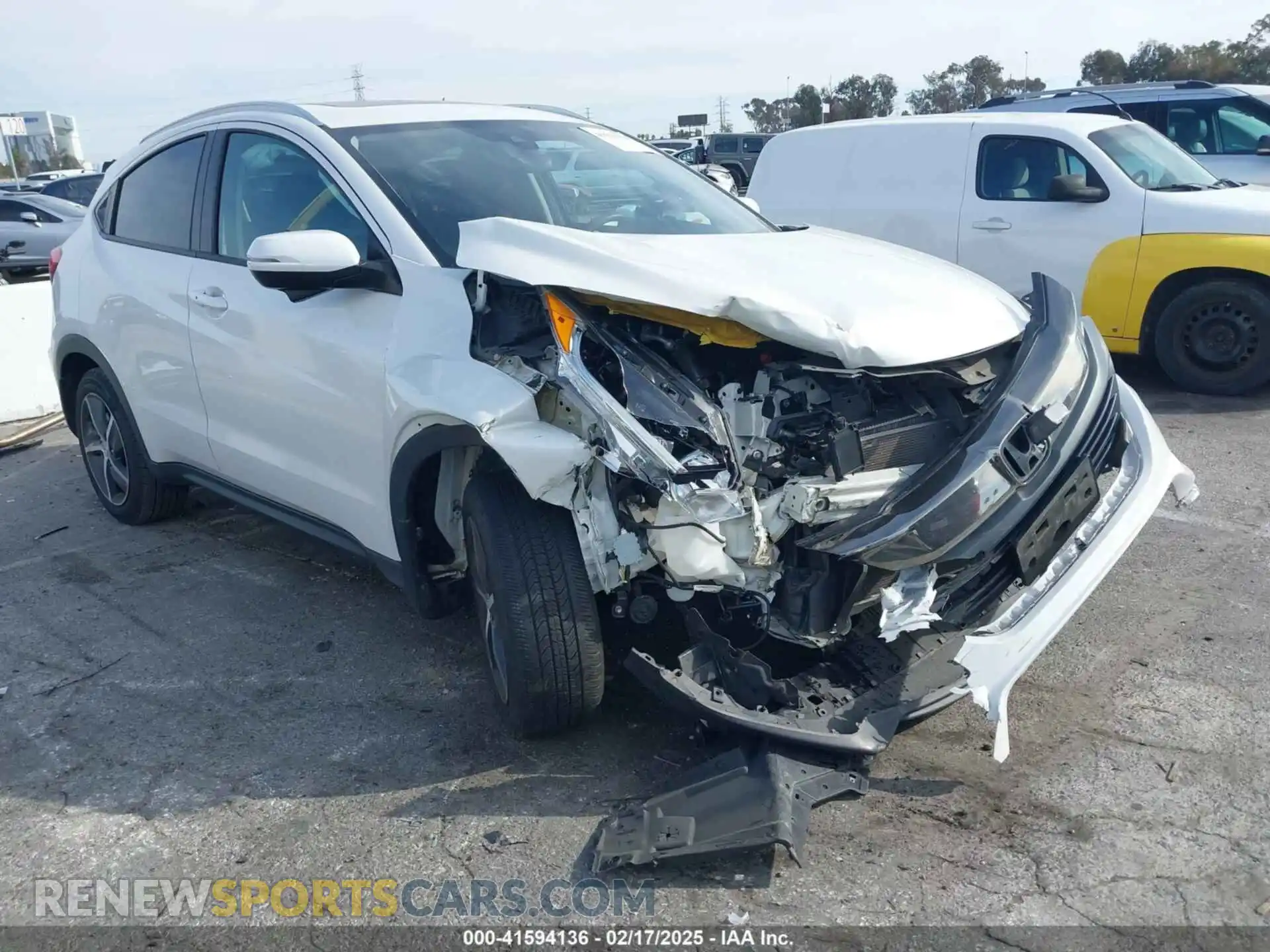 1 Photograph of a damaged car 3CZRU5H58MM714237 HONDA HR-V 2021