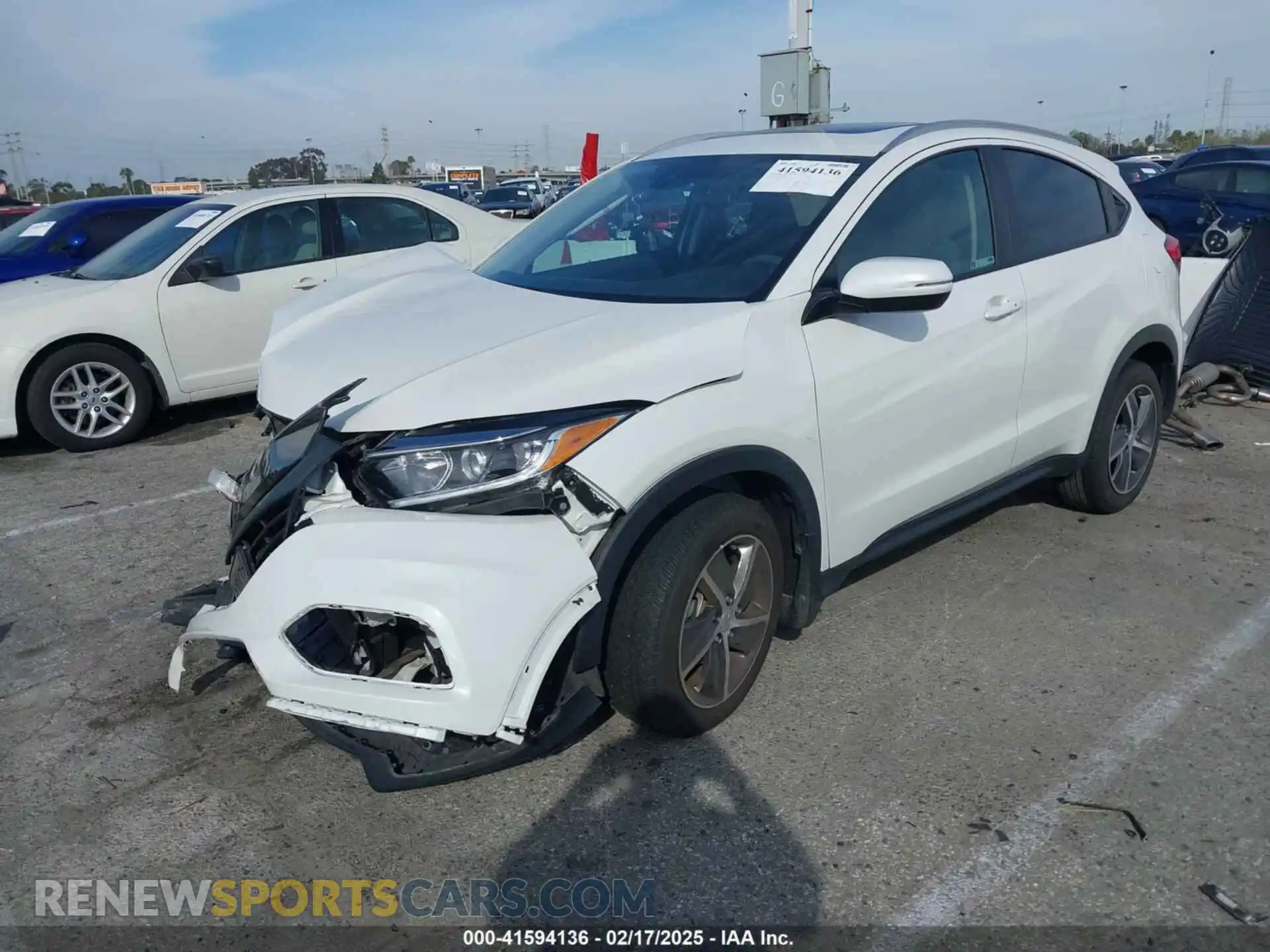 2 Photograph of a damaged car 3CZRU5H58MM714237 HONDA HR-V 2021