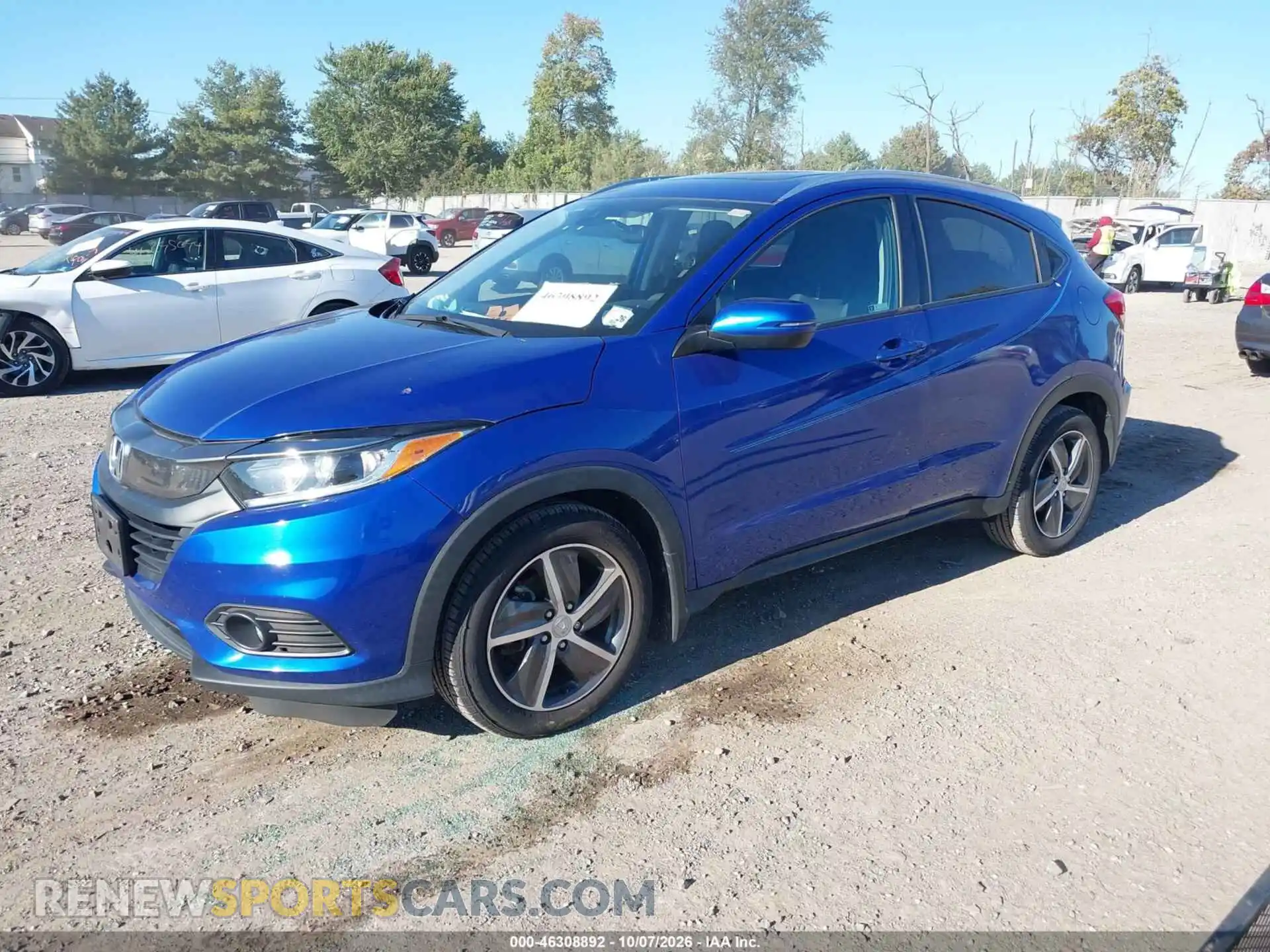 2 Фотография поврежденного автомобиля 3CZRU5H58MM714559 HONDA HR-V 2021