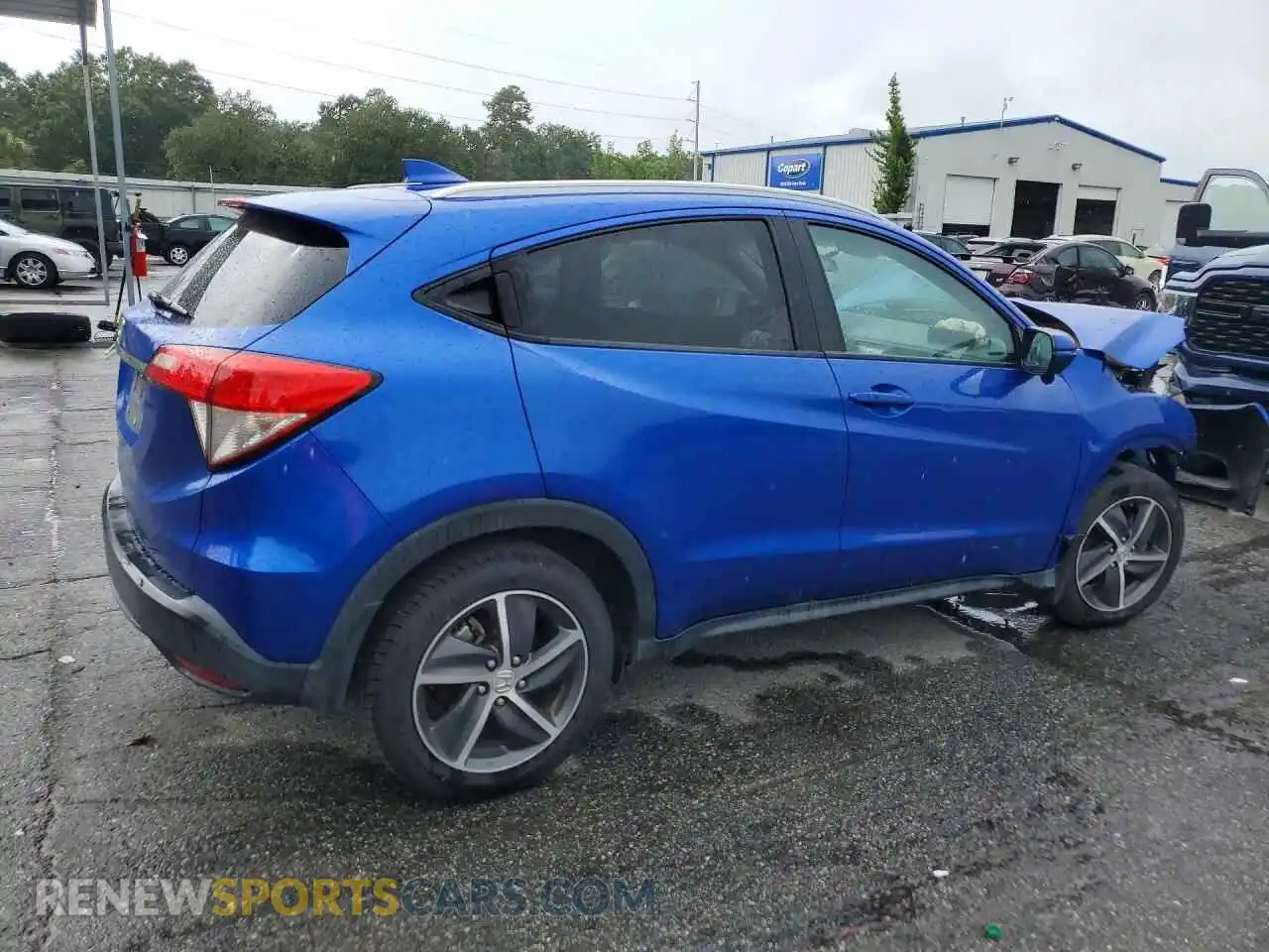 3 Photograph of a damaged car 3CZRU5H59MM714540 HONDA HR-V 2021