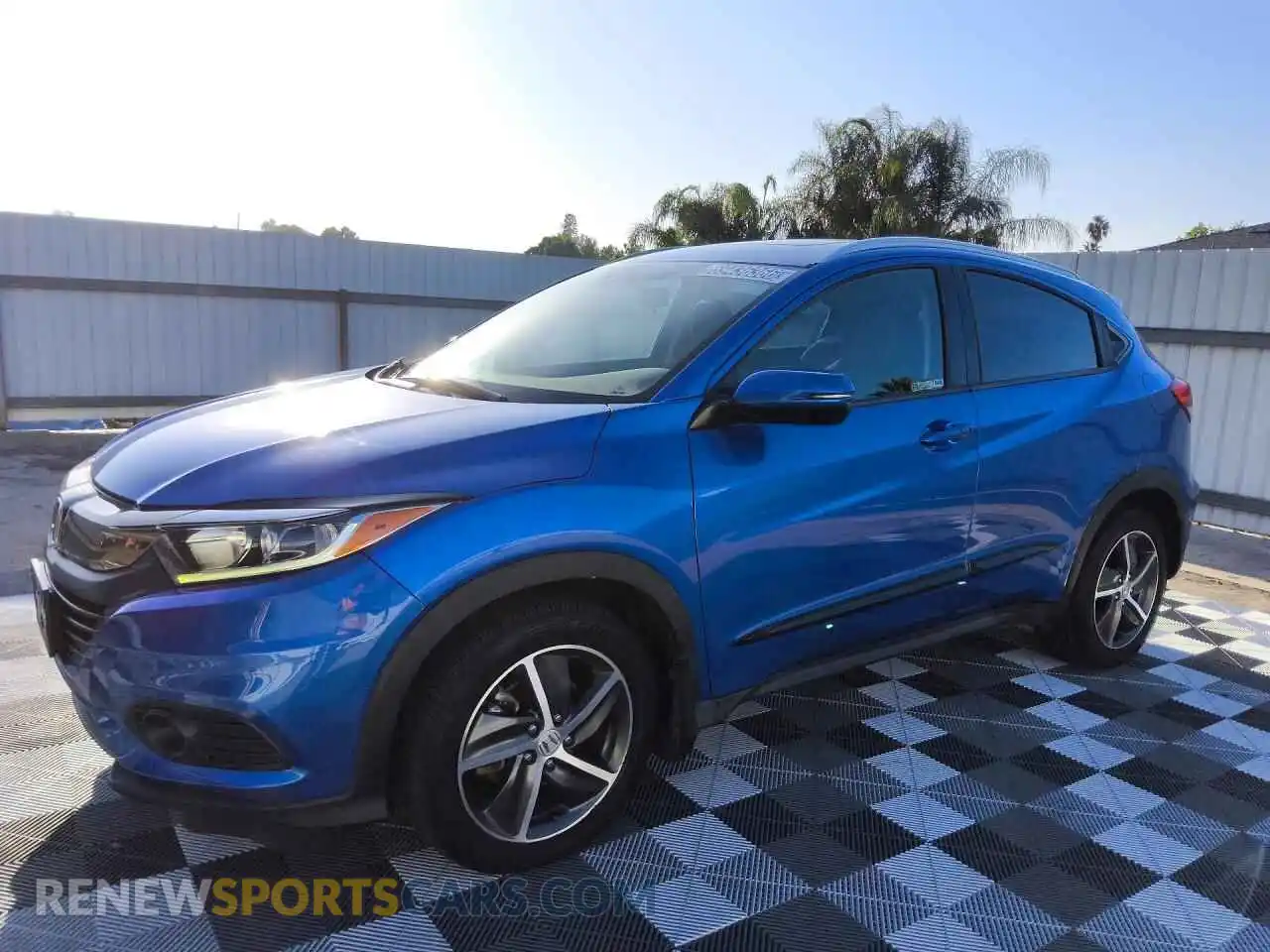 1 Фотография поврежденного автомобиля 3CZRU5H5XMM714532 HONDA HR-V 2021
