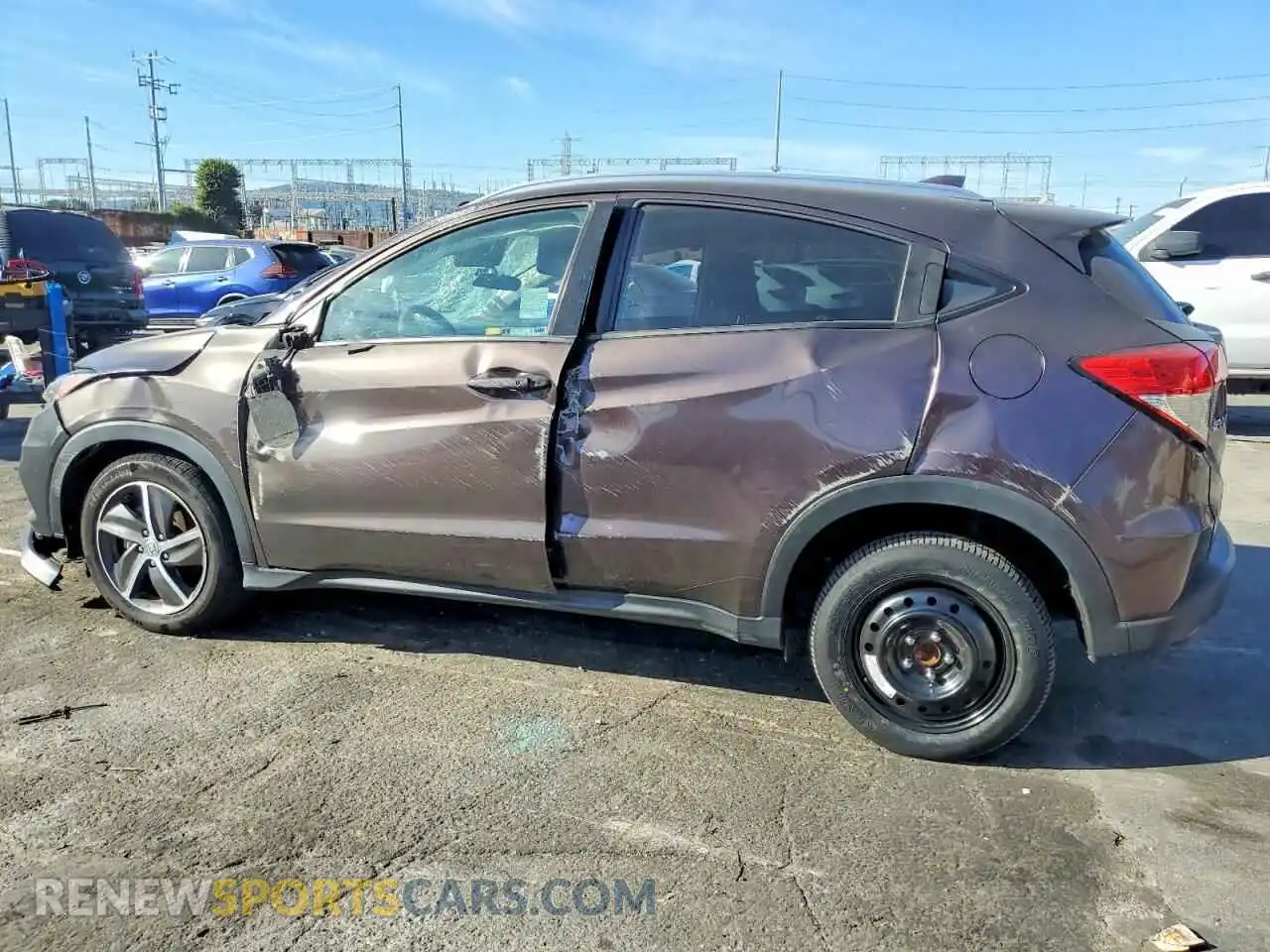 2 Photograph of a damaged car 3CZRU5H5XMM732206 HONDA HR-V 2021