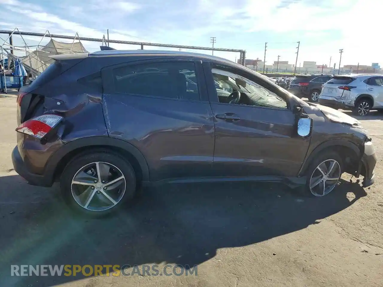 3 Photograph of a damaged car 3CZRU5H5XMM732206 HONDA HR-V 2021