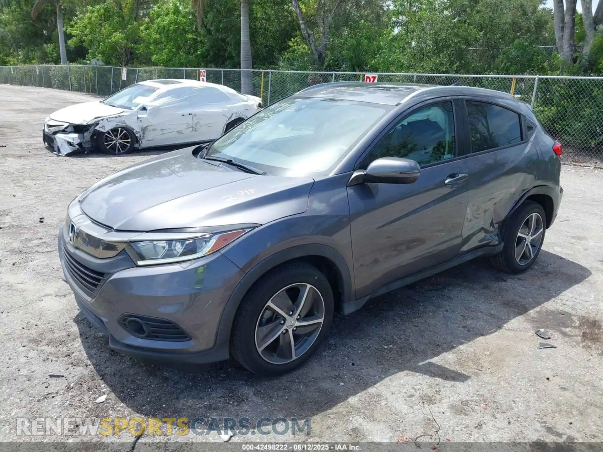 2 Photograph of a damaged car 3CZRU5H71MM720348 HONDA HR-V 2021