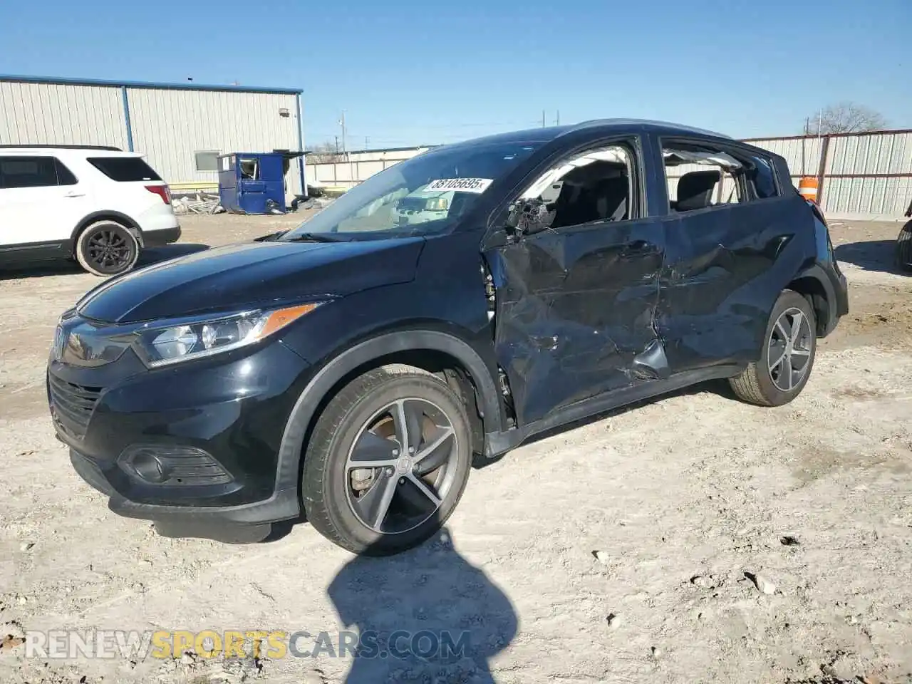 1 Photograph of a damaged car 3CZRU5H74MM719842 HONDA HR-V 2021