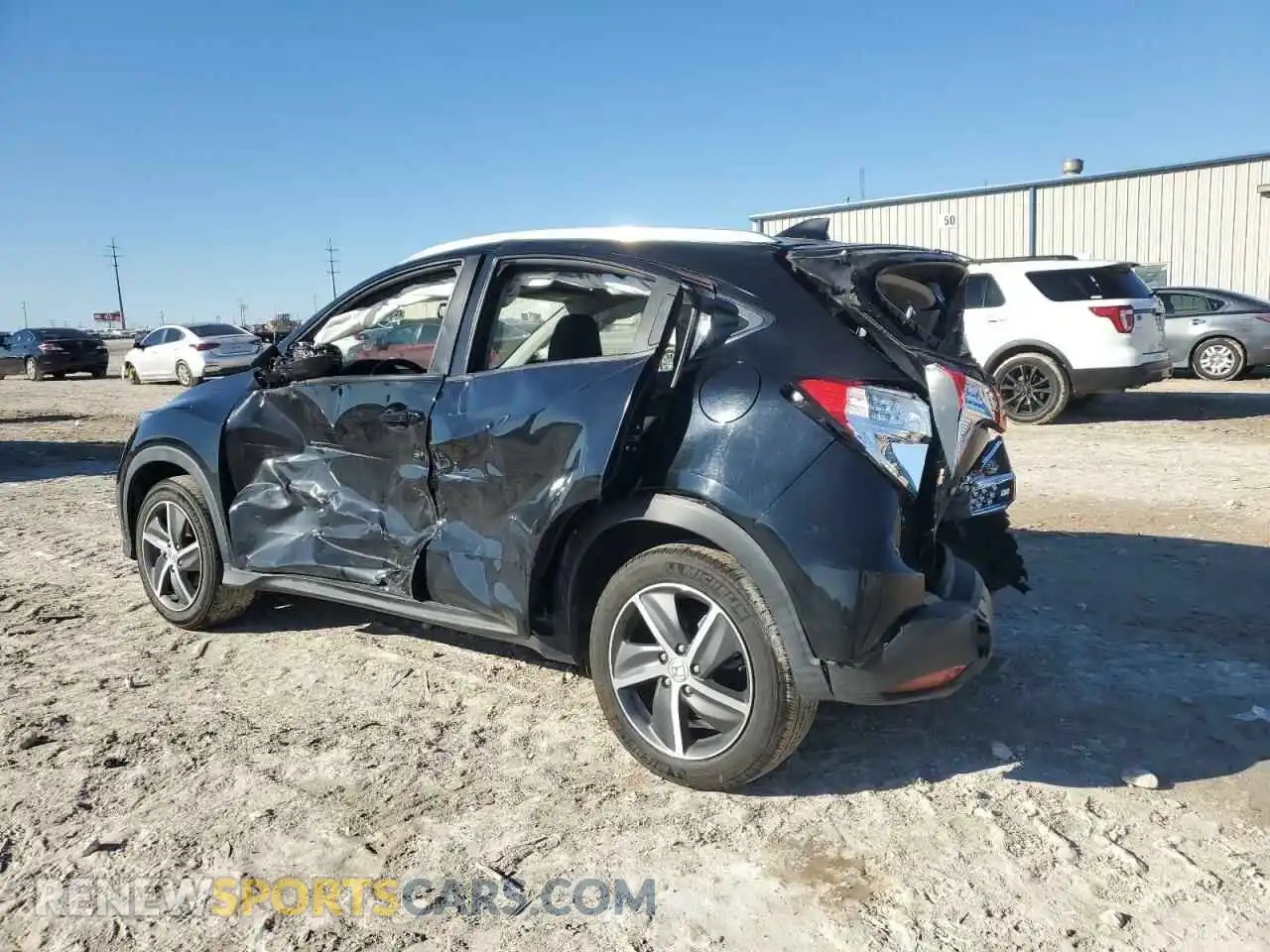 2 Photograph of a damaged car 3CZRU5H74MM719842 HONDA HR-V 2021