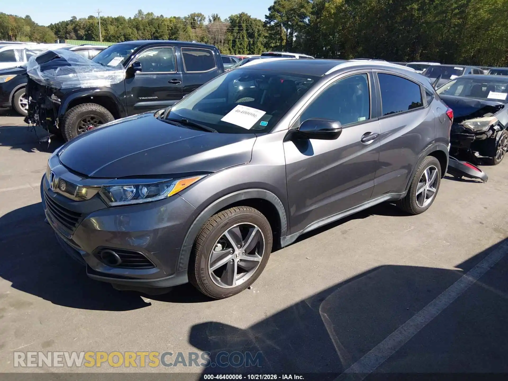 2 Photograph of a damaged car 3CZRU5H76MM700032 HONDA HR-V 2021