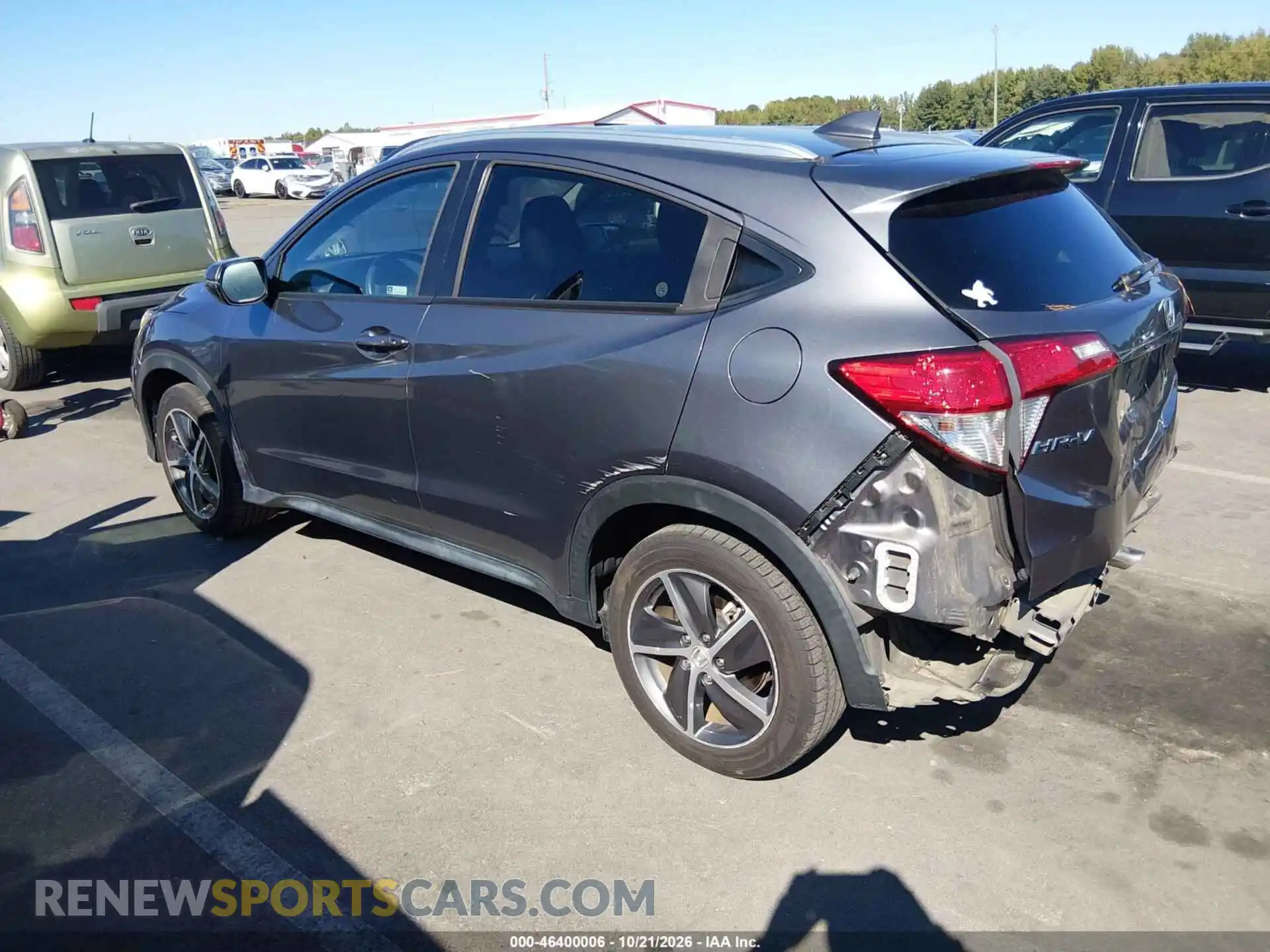 3 Photograph of a damaged car 3CZRU5H76MM700032 HONDA HR-V 2021