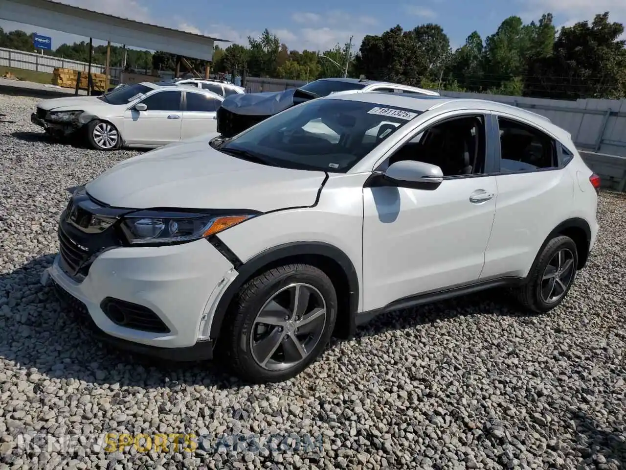 1 Photograph of a damaged car 3CZRU5H77MM720256 HONDA HR-V 2021