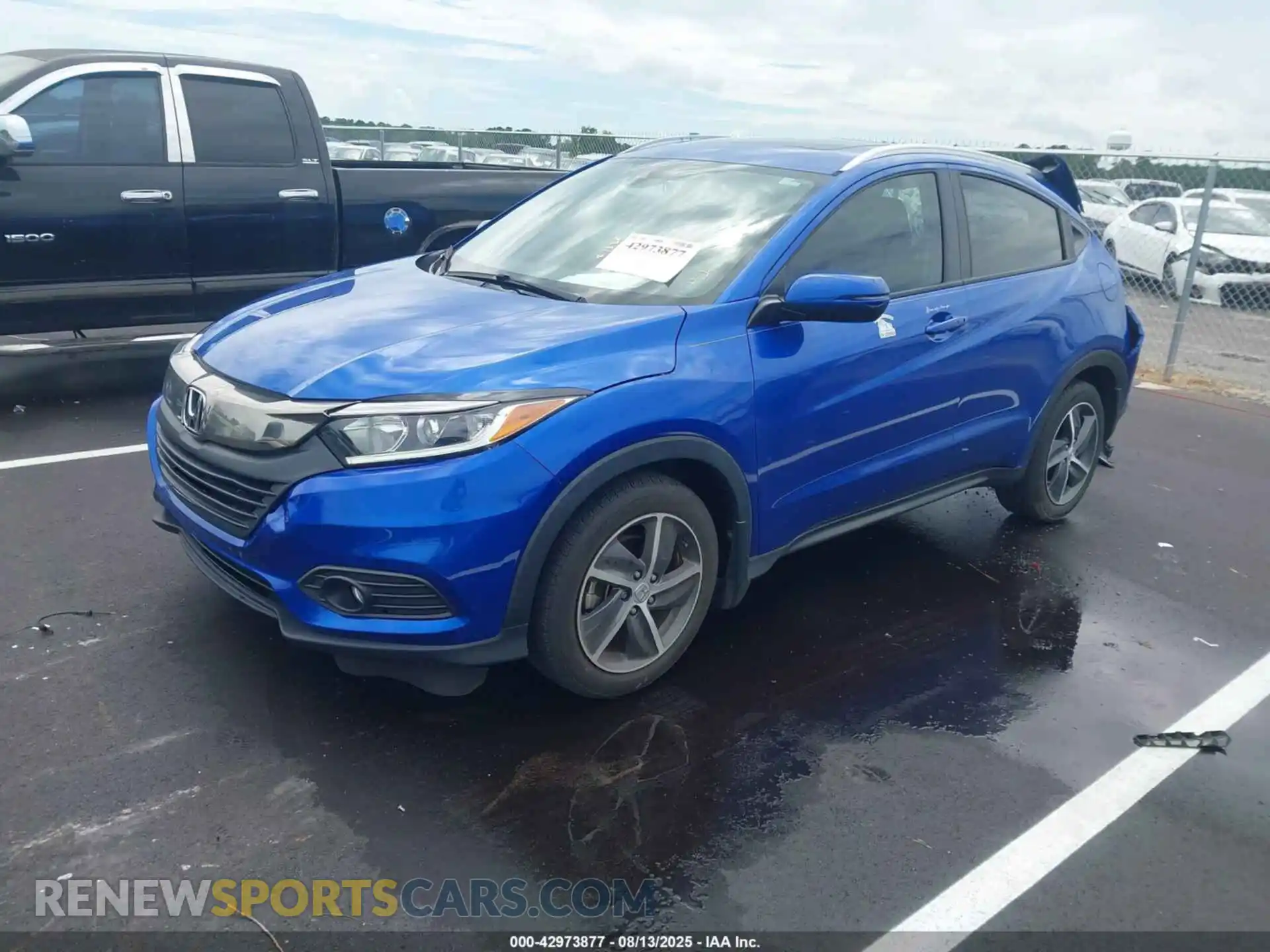2 Photograph of a damaged car 3CZRU5H78MM716376 HONDA HR-V 2021