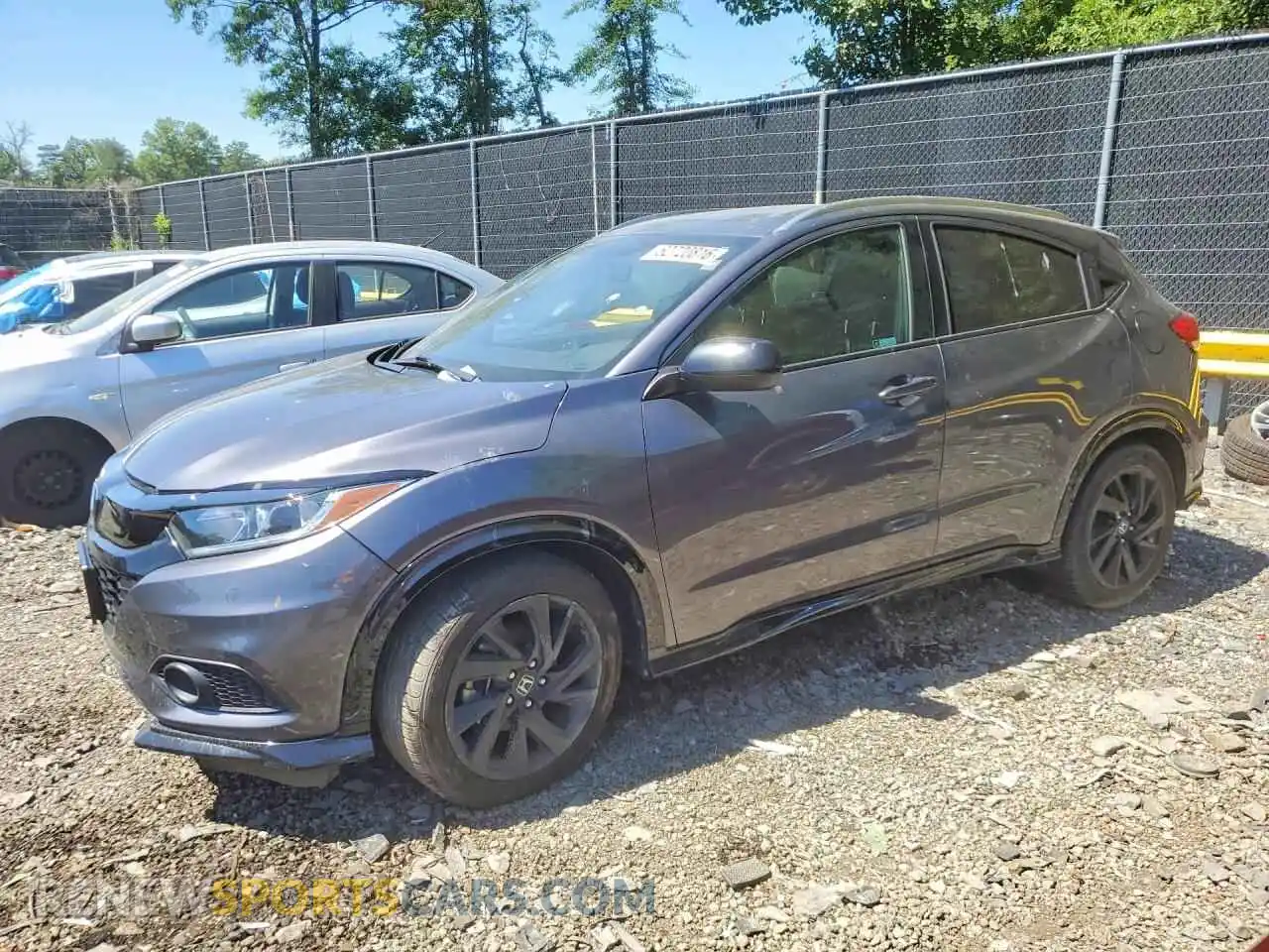 1 fotografías del automóvil dañado 3CZRU6H10MM733593 HONDA HR-V 2021