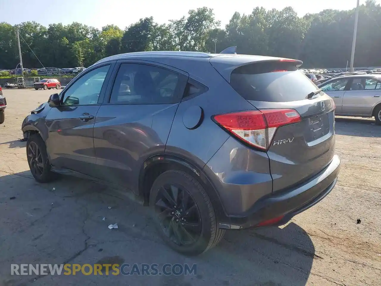 2 Photograph of a damaged car 3CZRU6H11MM718360 HONDA HR-V 2021