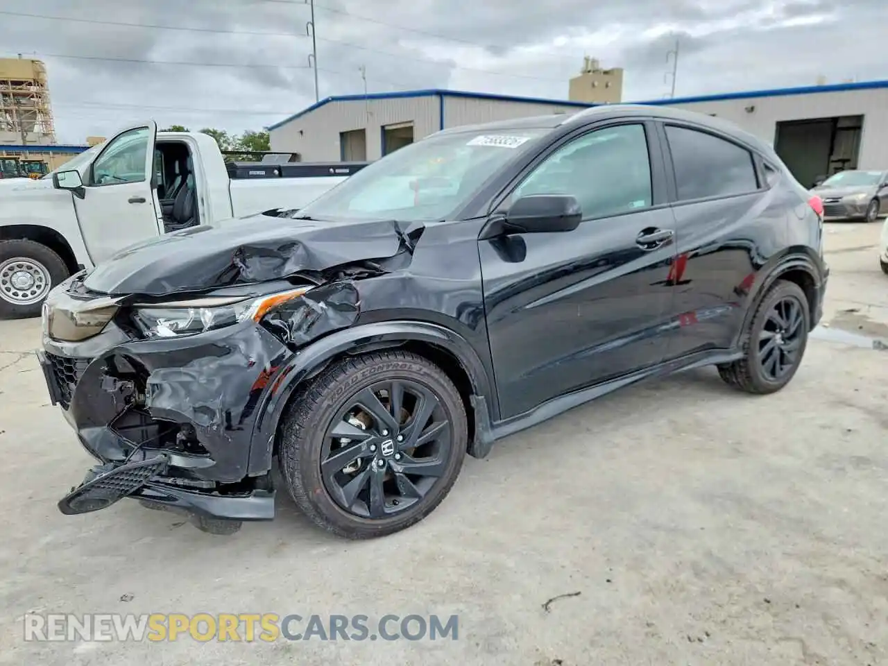 1 Photograph of a damaged car 3CZRU6H11MM723381 HONDA HR-V 2021