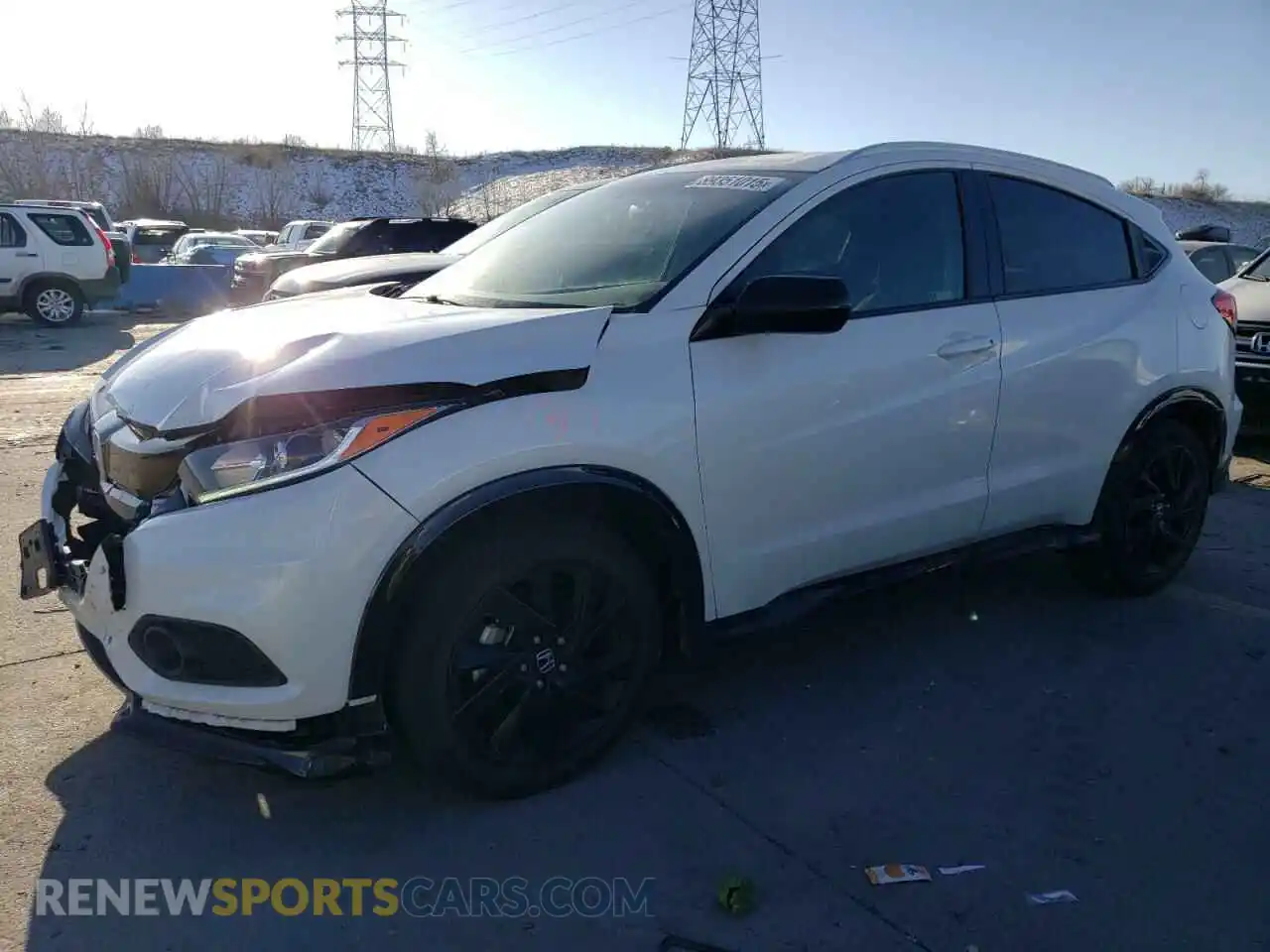 1 Photograph of a damaged car 3CZRU6H11MM726362 HONDA HR-V 2021