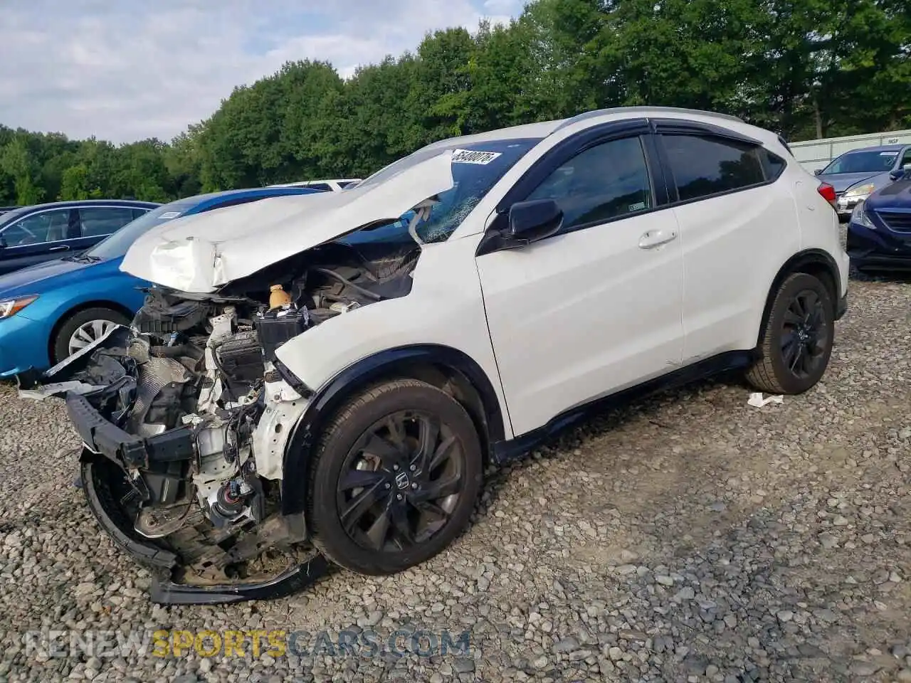 1 Photograph of a damaged car 3CZRU6H12MM711062 HONDA HR-V 2021