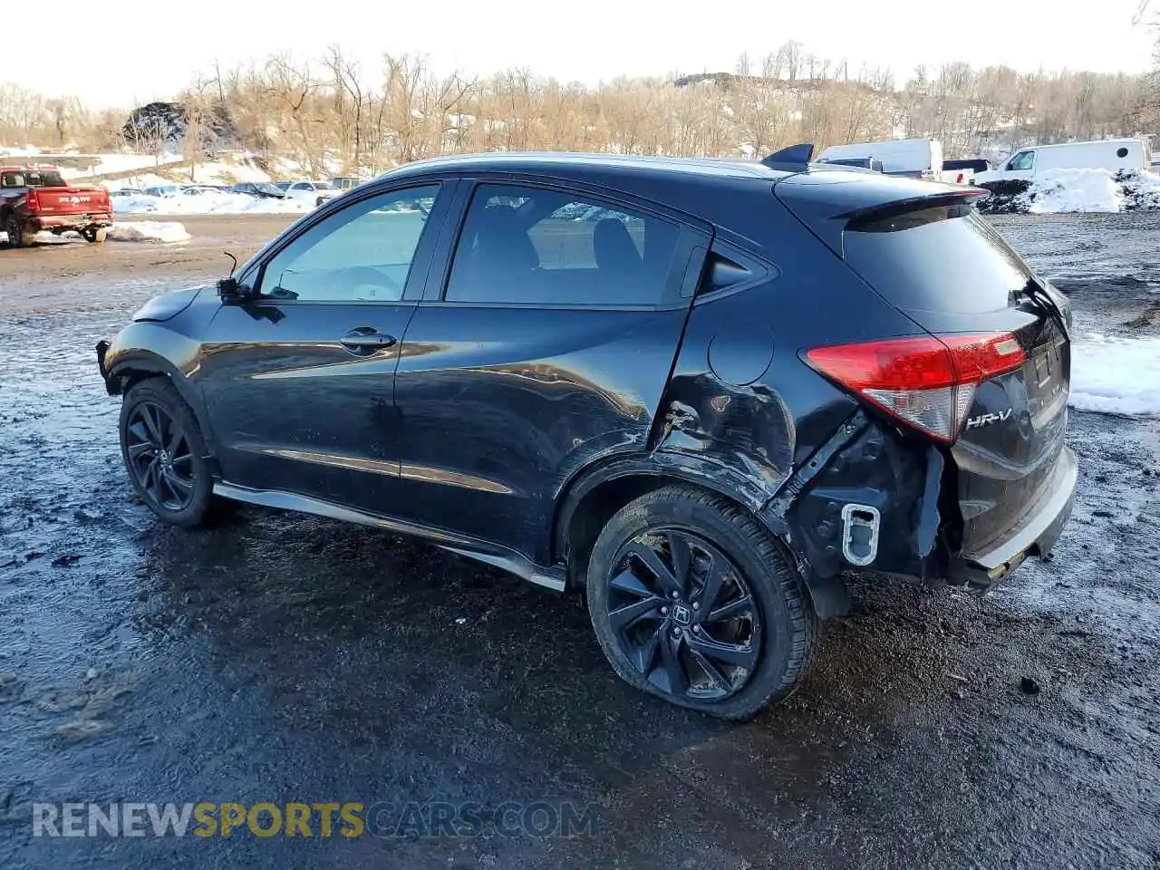2 Photograph of a damaged car 3CZRU6H12MM712633 HONDA HR-V 2021
