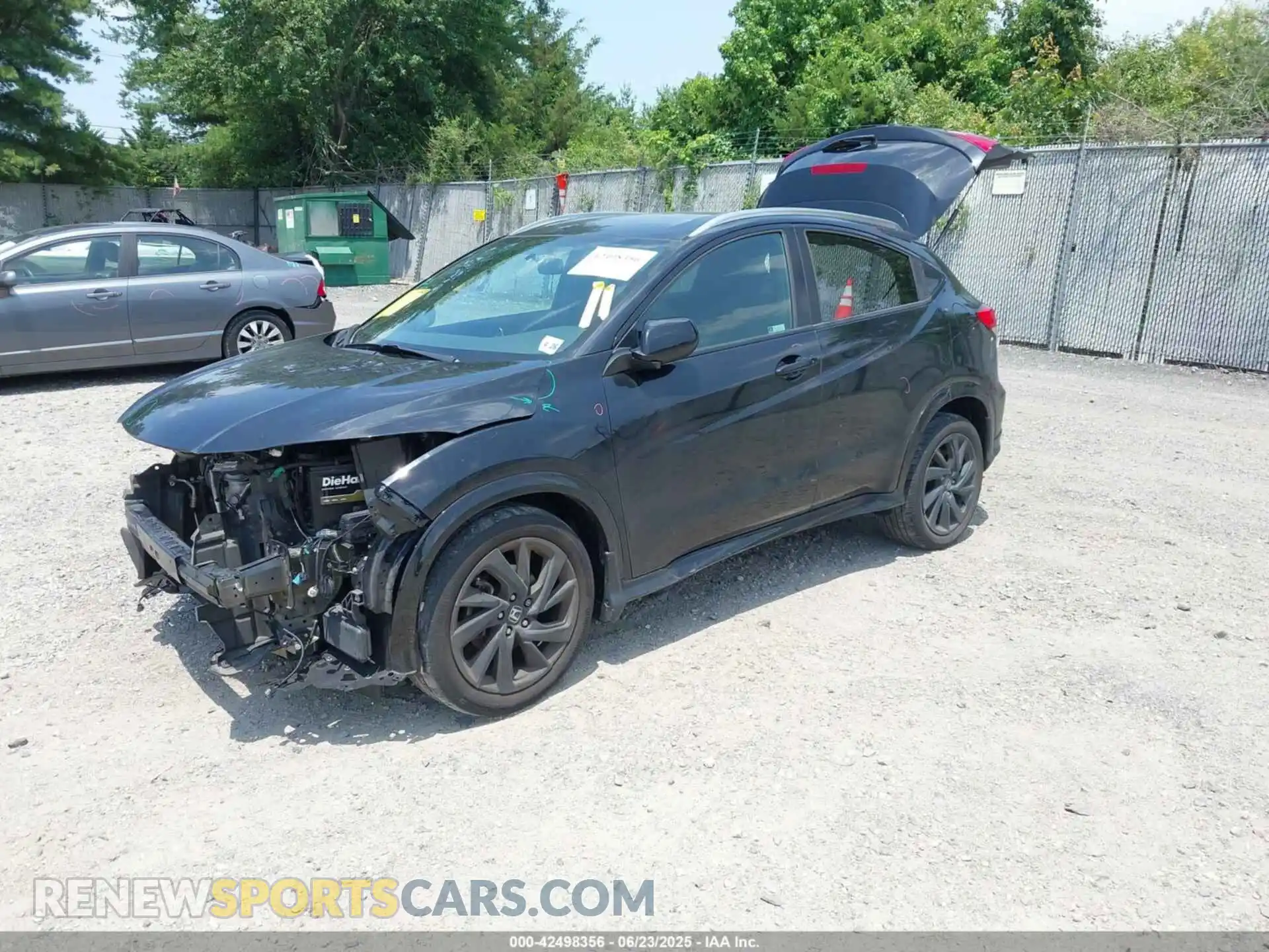 2 Photograph of a damaged car 3CZRU6H13MM723849 HONDA HR-V 2021