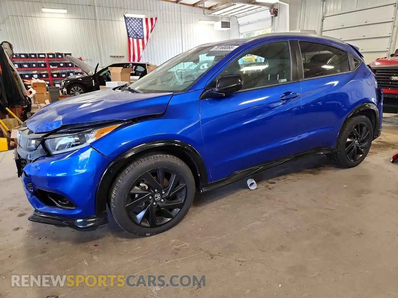 1 Фотография поврежденного автомобиля 3CZRU6H13MM744071 HONDA HR-V 2021