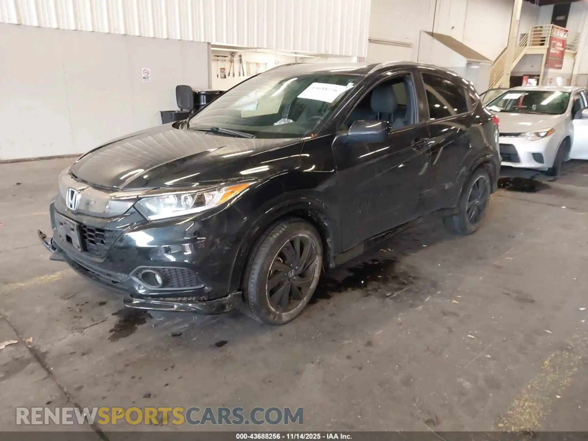 2 Фотография поврежденного автомобиля 3CZRU6H13MM750016 HONDA HR-V 2021