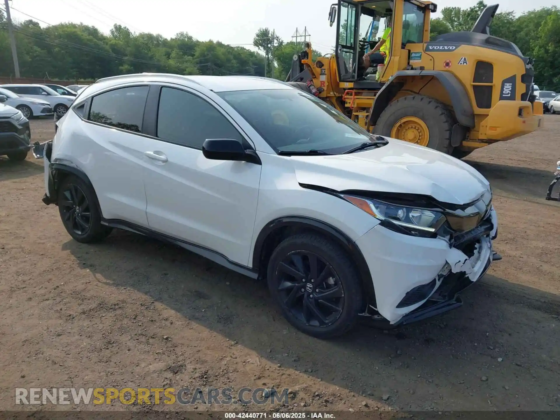 1 Photograph of a damaged car 3CZRU6H13MM755555 HONDA HR-V 2021