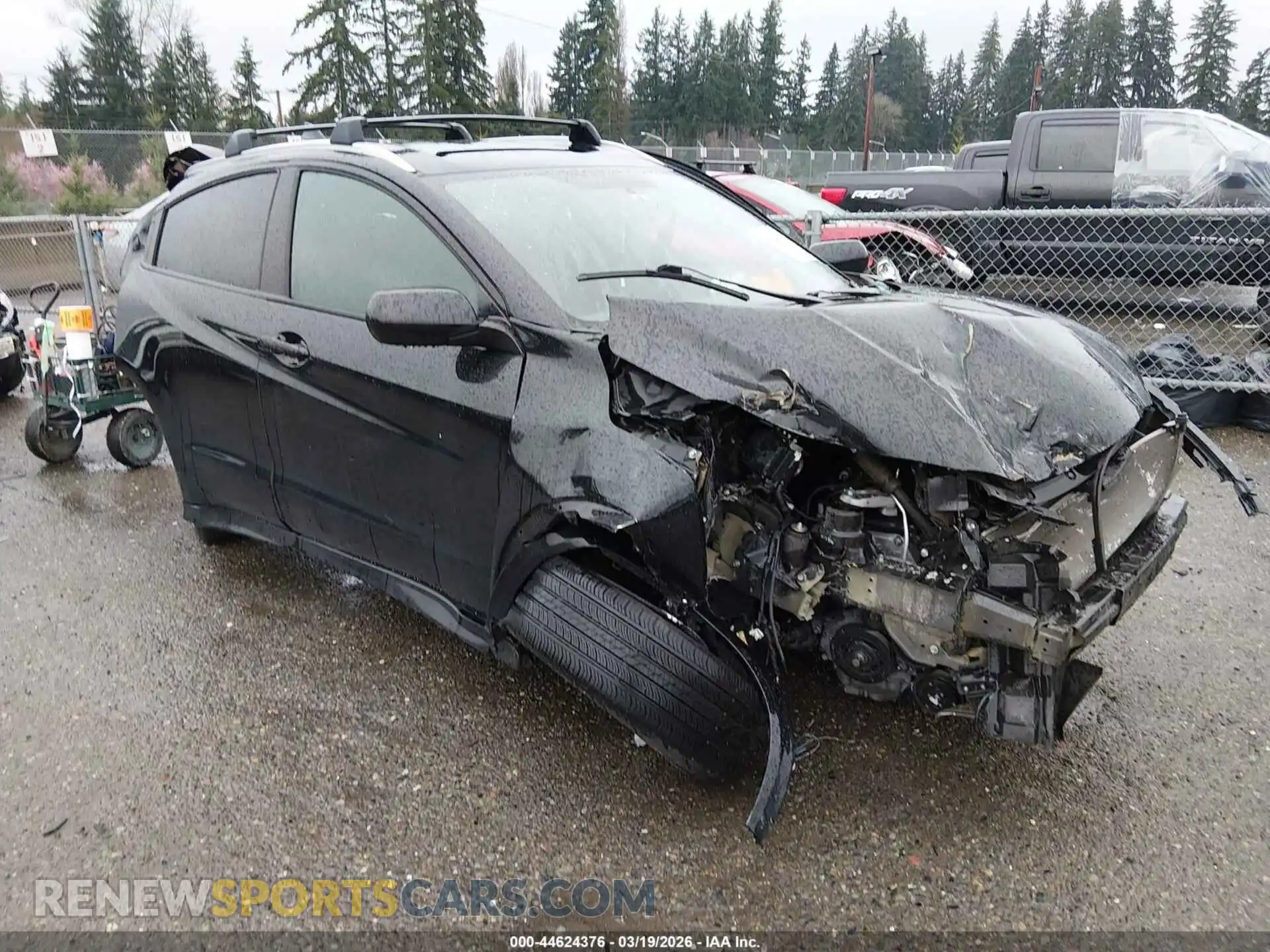 1 Photograph of a damaged car 3CZRU6H14MM704632 HONDA HR-V 2021