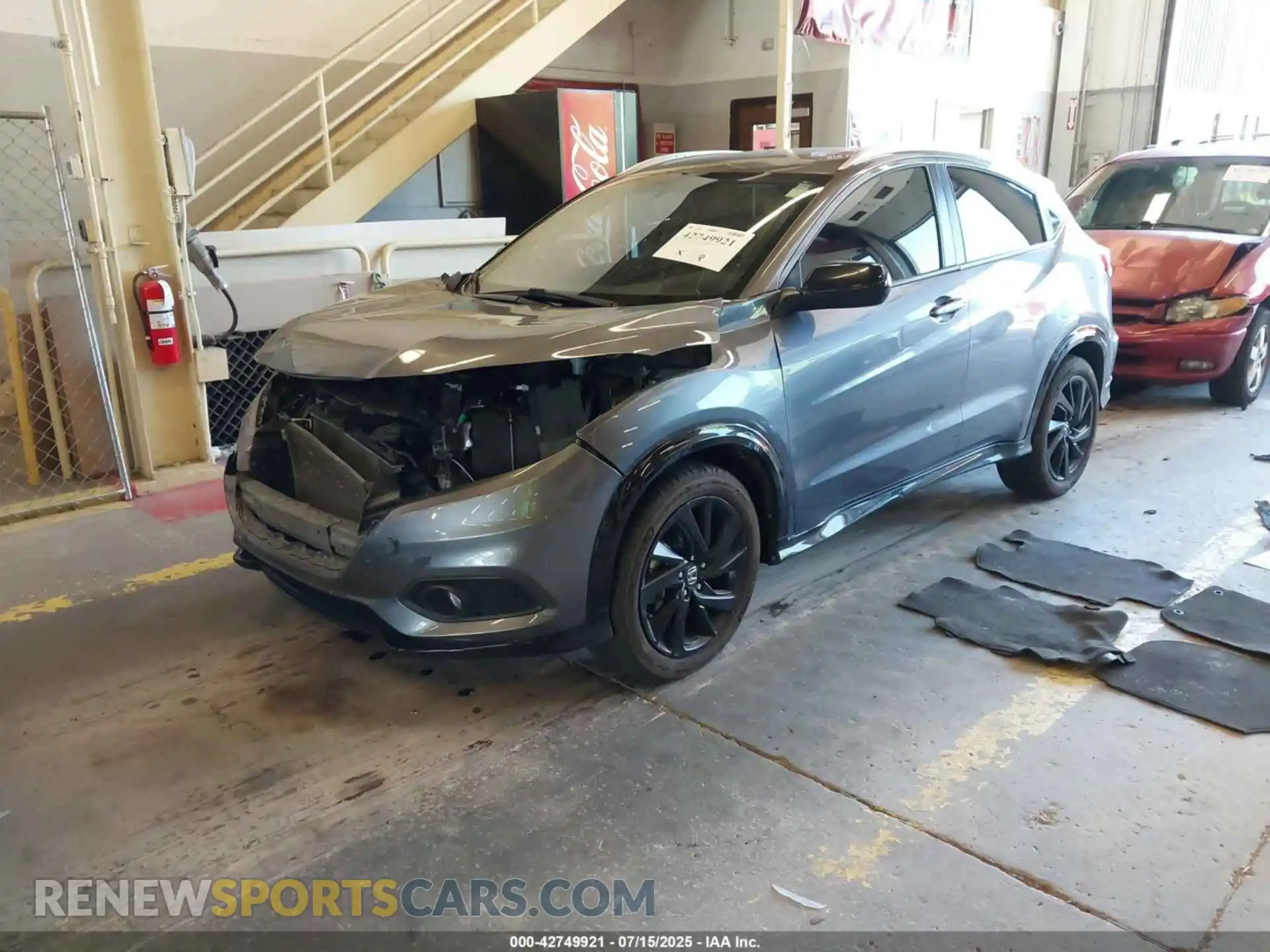 2 Photograph of a damaged car 3CZRU6H14MM704971 HONDA HR-V 2021