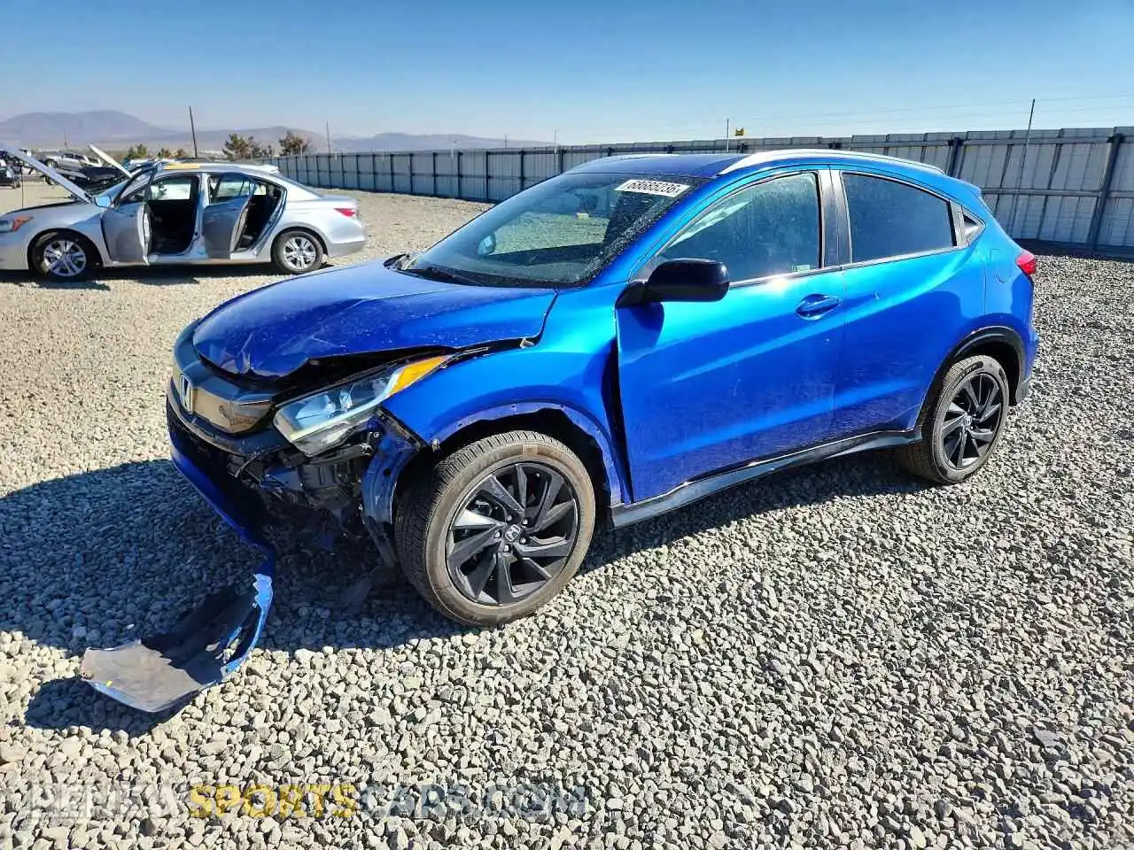 1 Photograph of a damaged car 3CZRU6H14MM732706 HONDA HR-V 2021