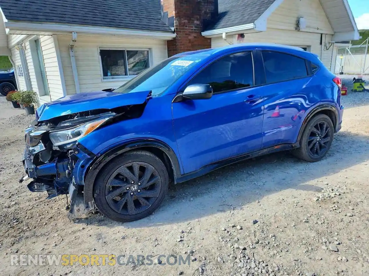 1 fotografías del automóvil dañado 3CZRU6H14MM733161 HONDA HR-V 2021