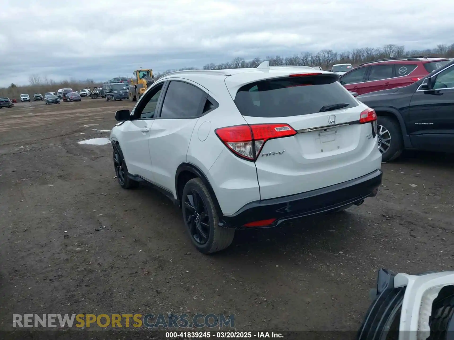 3 fotografías del automóvil dañado 3CZRU6H15MM752916 HONDA HR-V 2021