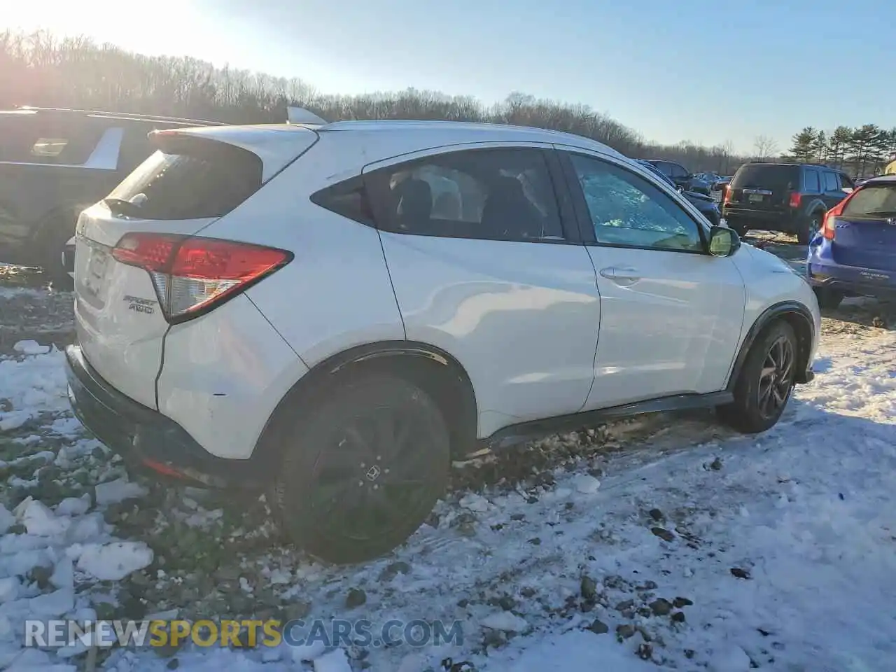 3 Фотография поврежденного автомобиля 3CZRU6H16MM713557 HONDA HR-V 2021