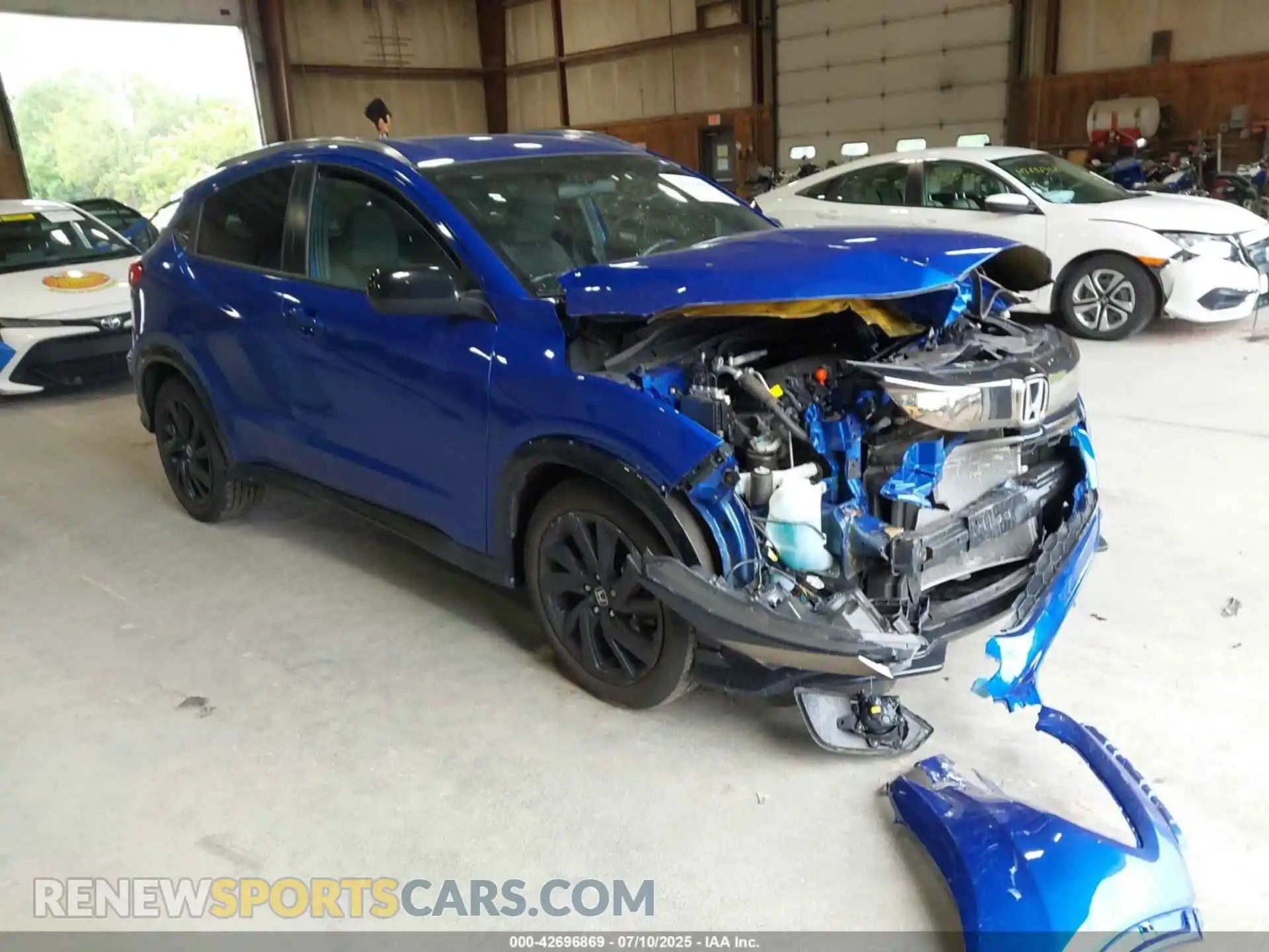 1 Photograph of a damaged car 3CZRU6H16MM723005 HONDA HR-V 2021