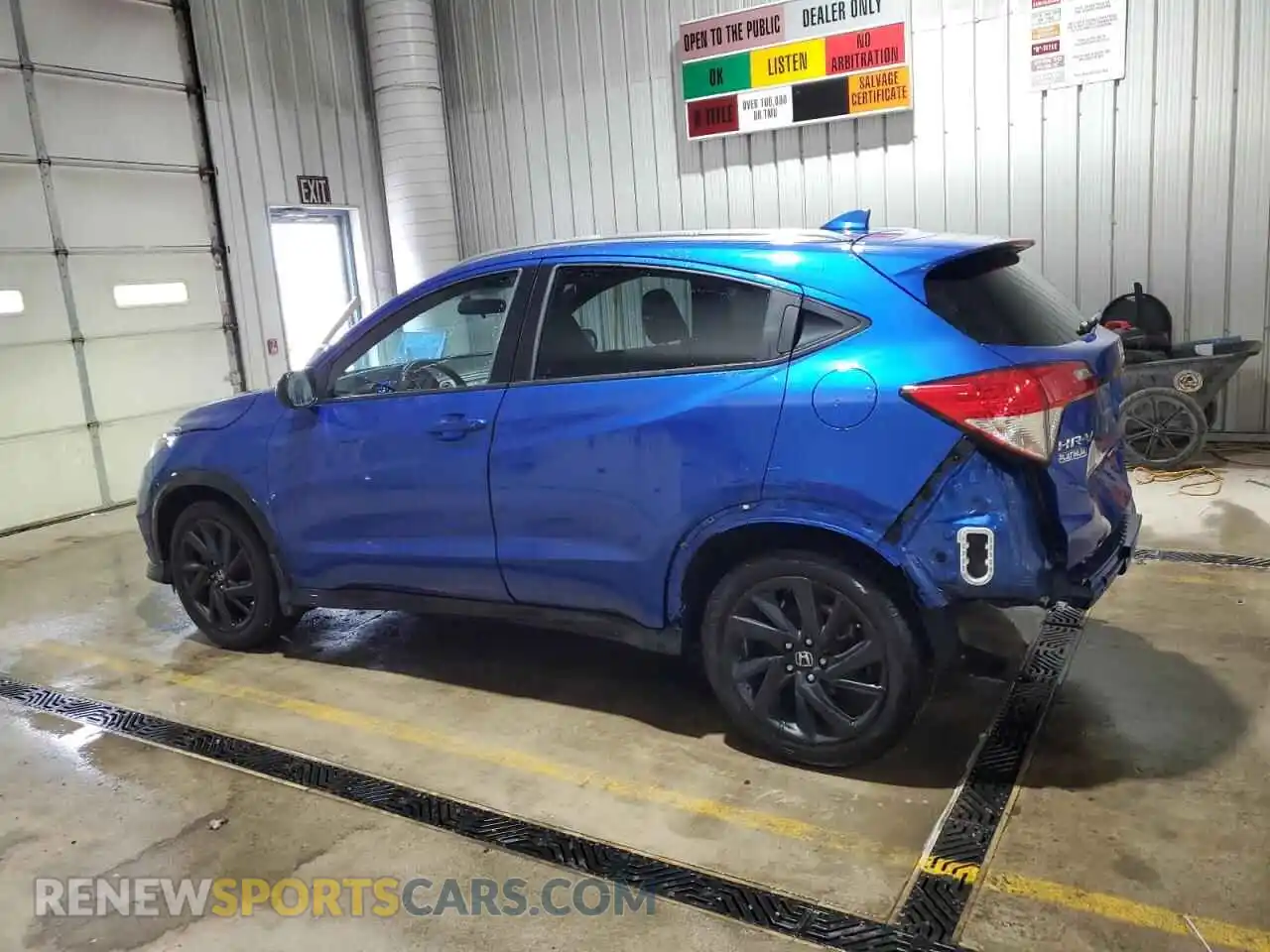 2 Photograph of a damaged car 3CZRU6H18MM713155 HONDA HR-V 2021