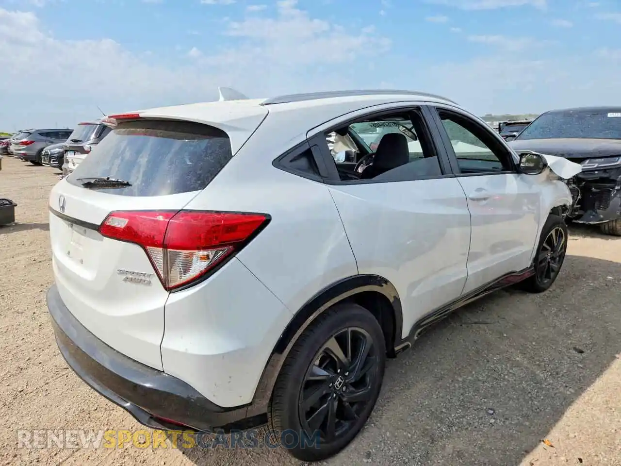 3 fotografías del automóvil dañado 3CZRU6H18MM714161 HONDA HR-V 2021