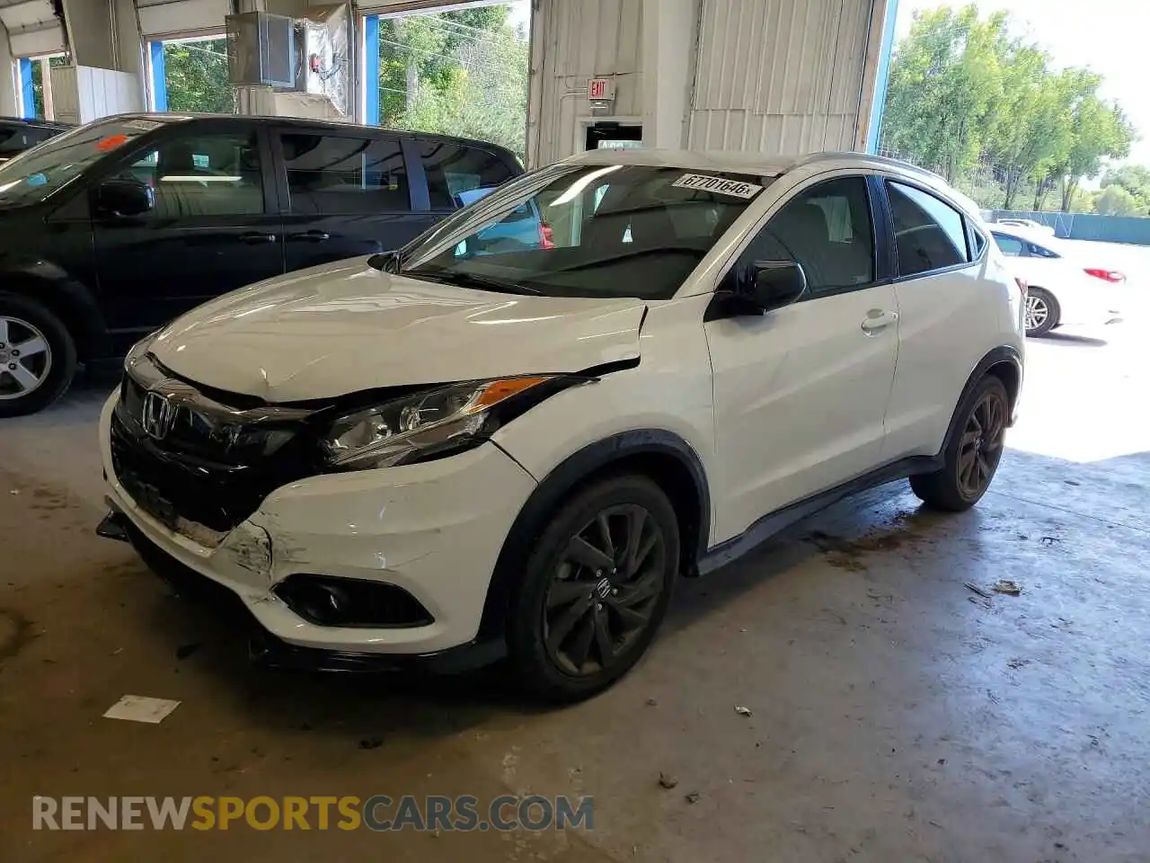 1 Photograph of a damaged car 3CZRU6H18MM723877 HONDA HR-V 2021