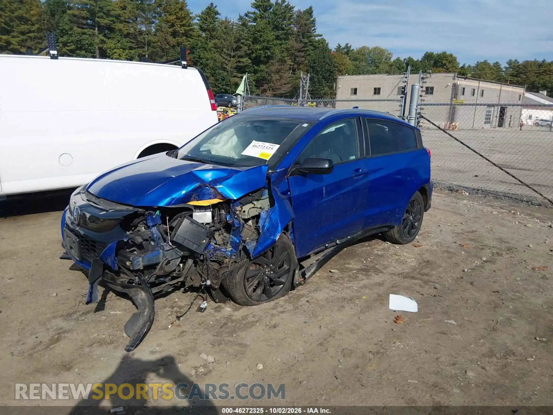 2 Фотография поврежденного автомобиля 3CZRU6H18MM743787 HONDA HR-V 2021