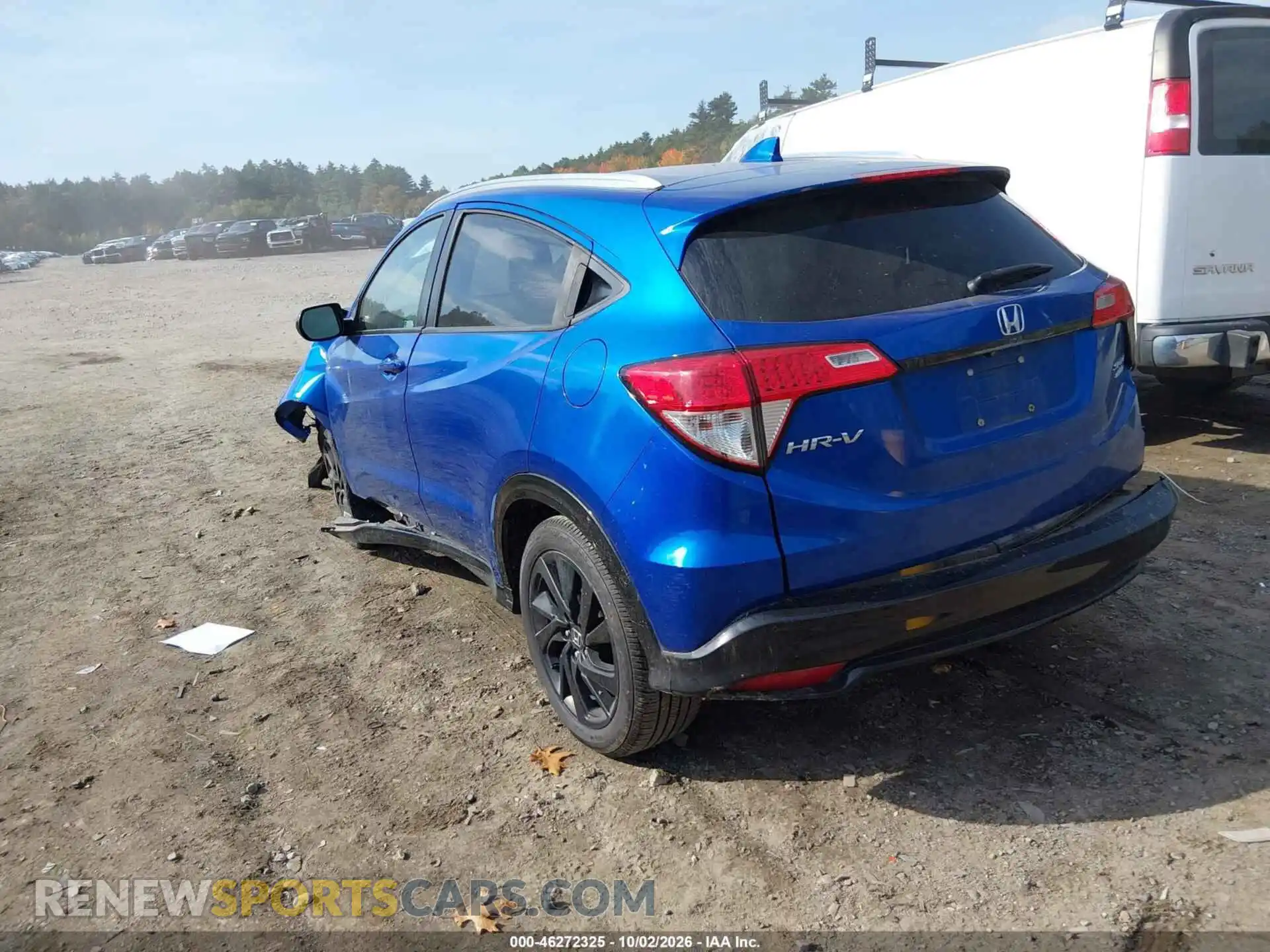 3 Фотография поврежденного автомобиля 3CZRU6H18MM743787 HONDA HR-V 2021