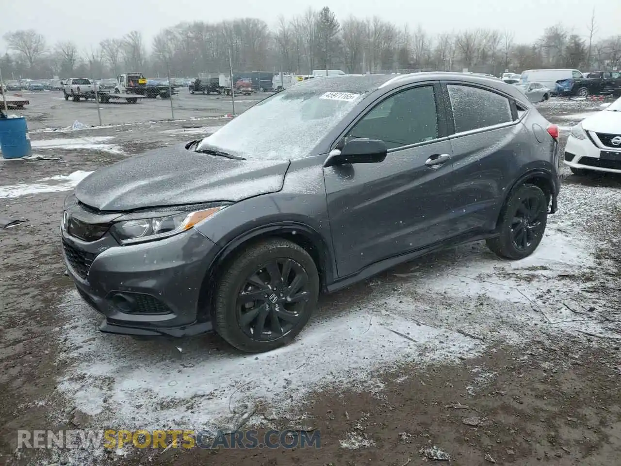 1 Photograph of a damaged car 3CZRU6H19MM711723 HONDA HR-V 2021