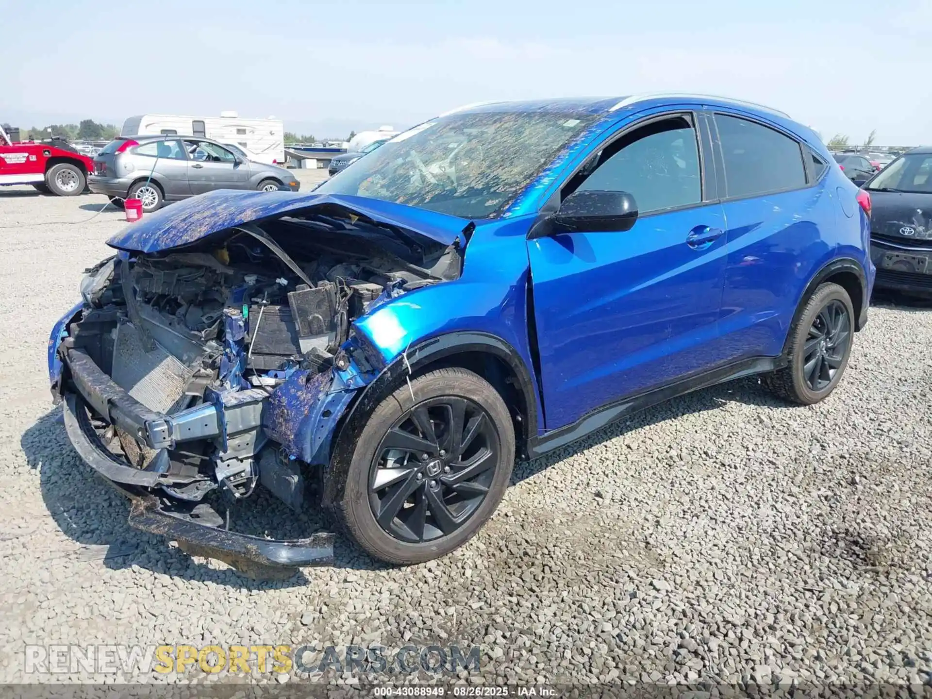 2 Photograph of a damaged car 3CZRU6H19MM713147 HONDA HR-V 2021