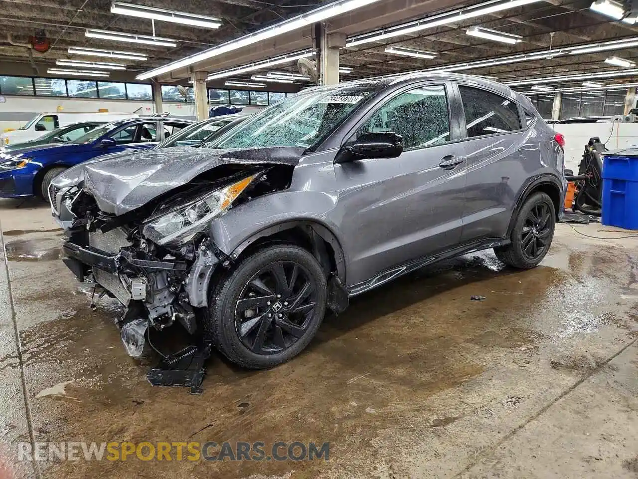 1 Photograph of a damaged car 3CZRU6H19MM727582 HONDA HR-V 2021