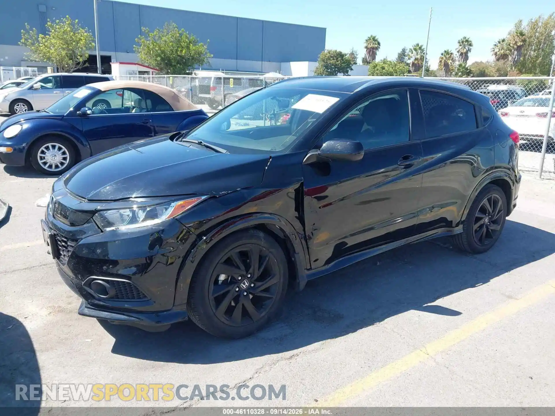 2 fotografías del automóvil dañado 3CZRU6H19MM735438 HONDA HR-V 2021