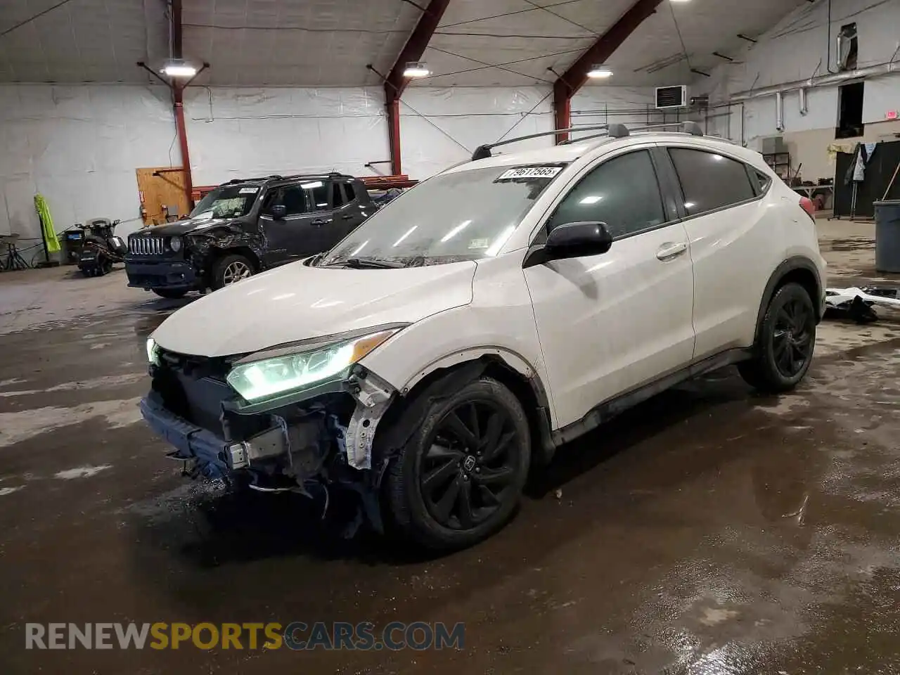 1 Photograph of a damaged car 3CZRU6H19MM752921 HONDA HR-V 2021