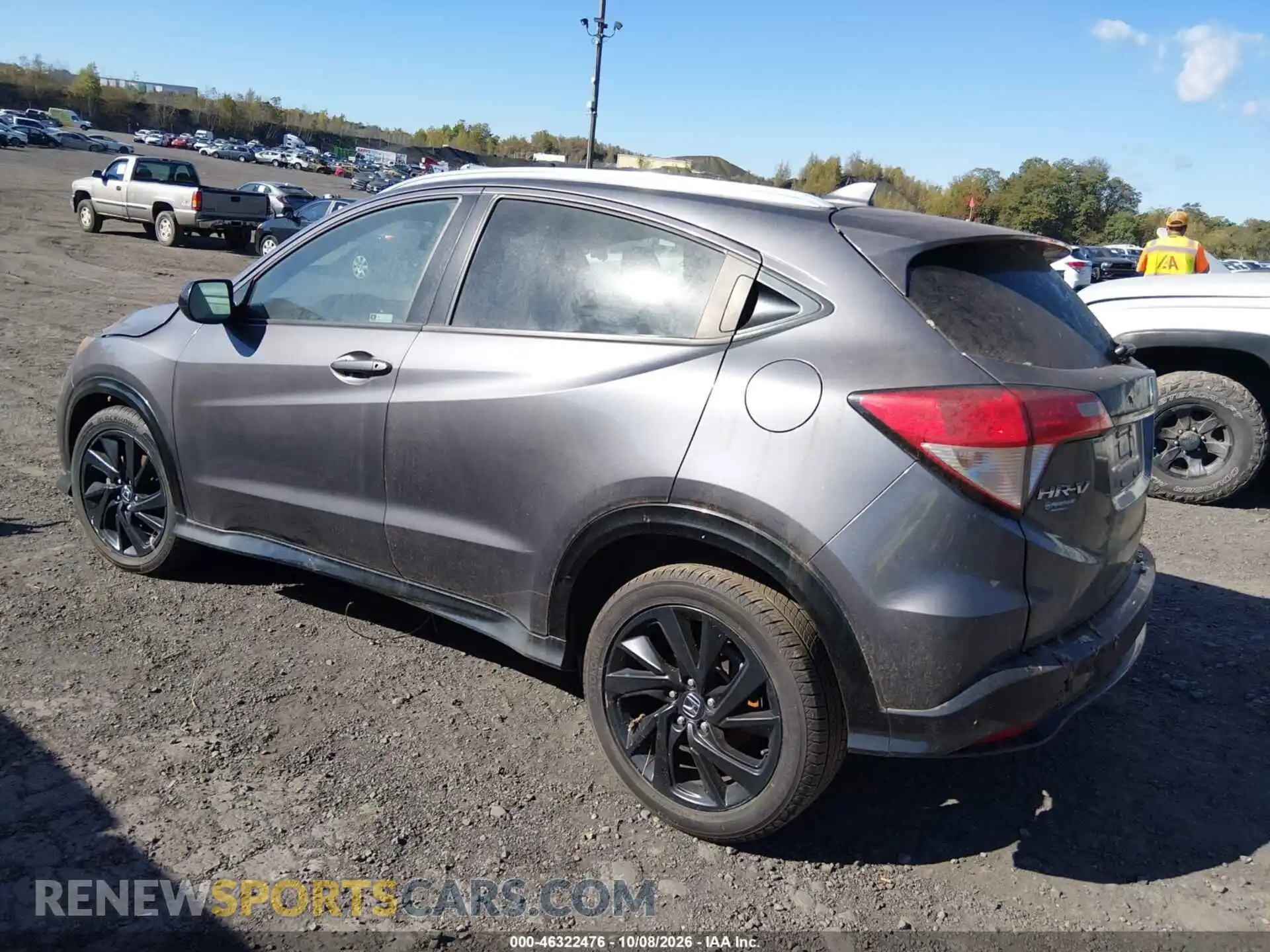 3 Photograph of a damaged car 3CZRU6H1XMM713626 HONDA HR-V 2021