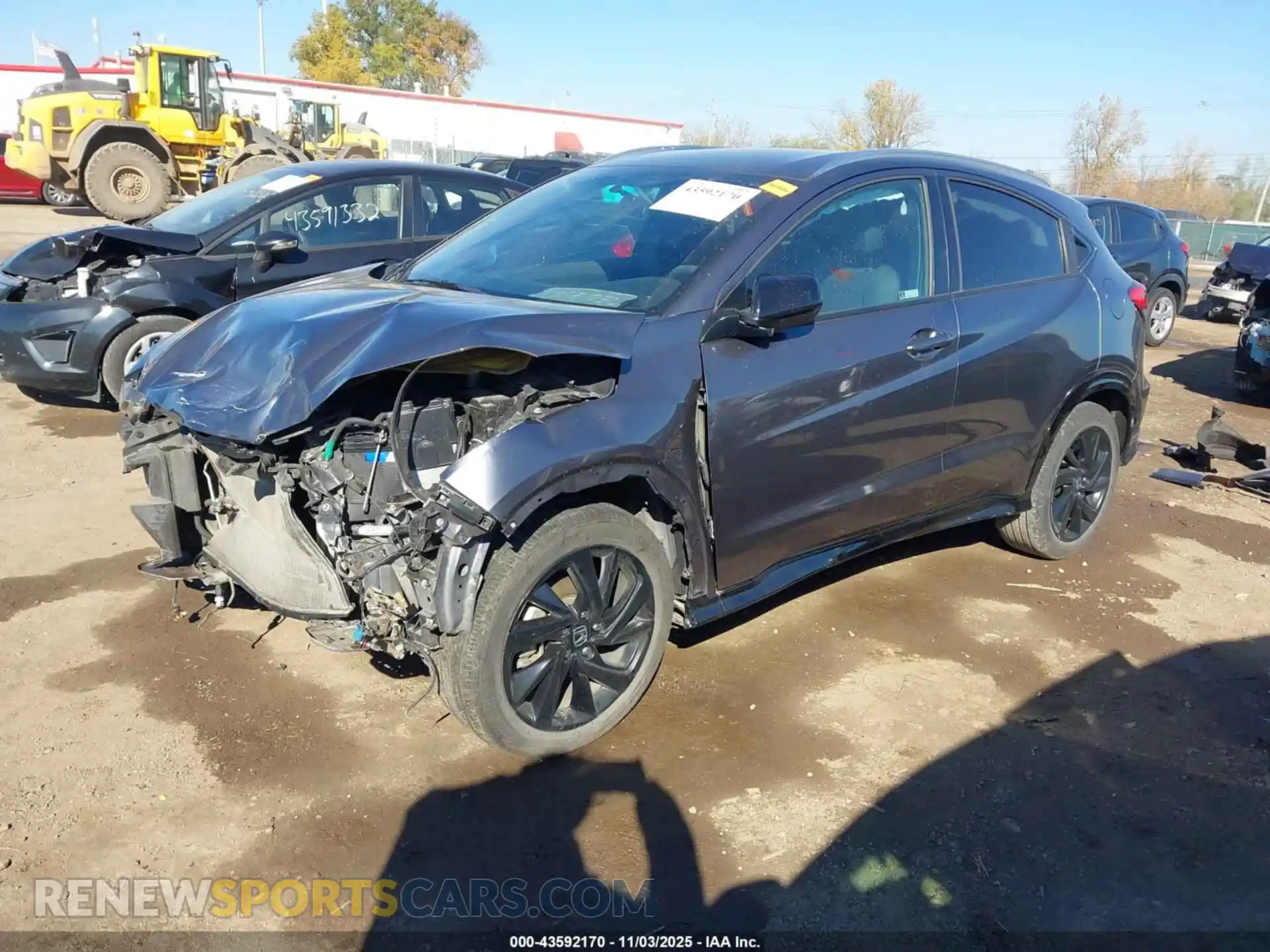 2 Photograph of a damaged car 3CZRU6H1XMM717854 HONDA HR-V 2021