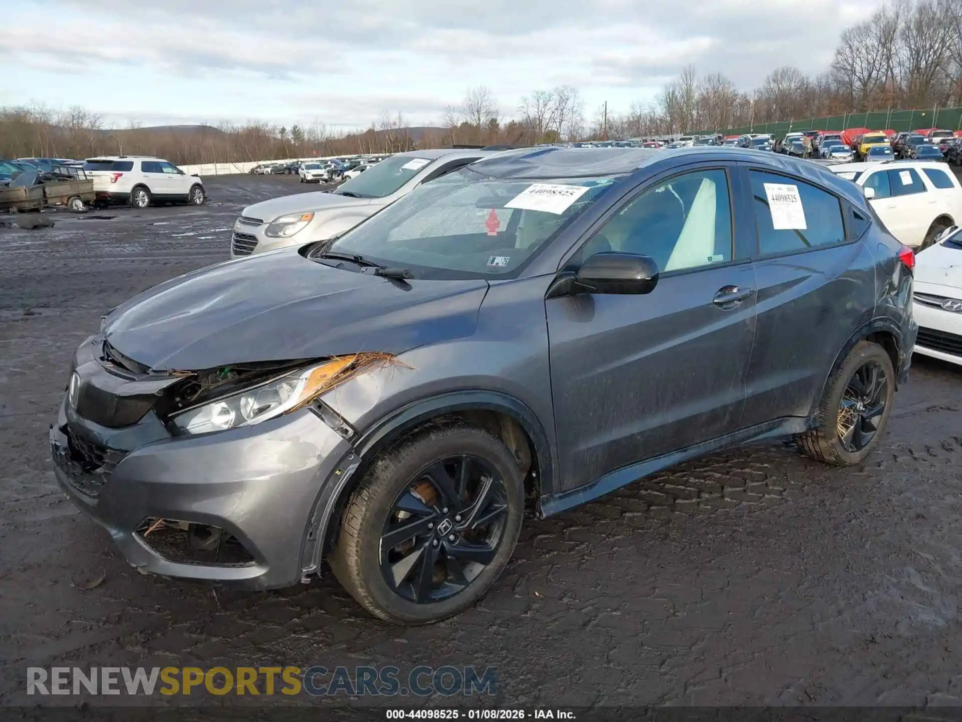 2 Photograph of a damaged car 3CZRU6H1XMM729437 HONDA HR-V 2021