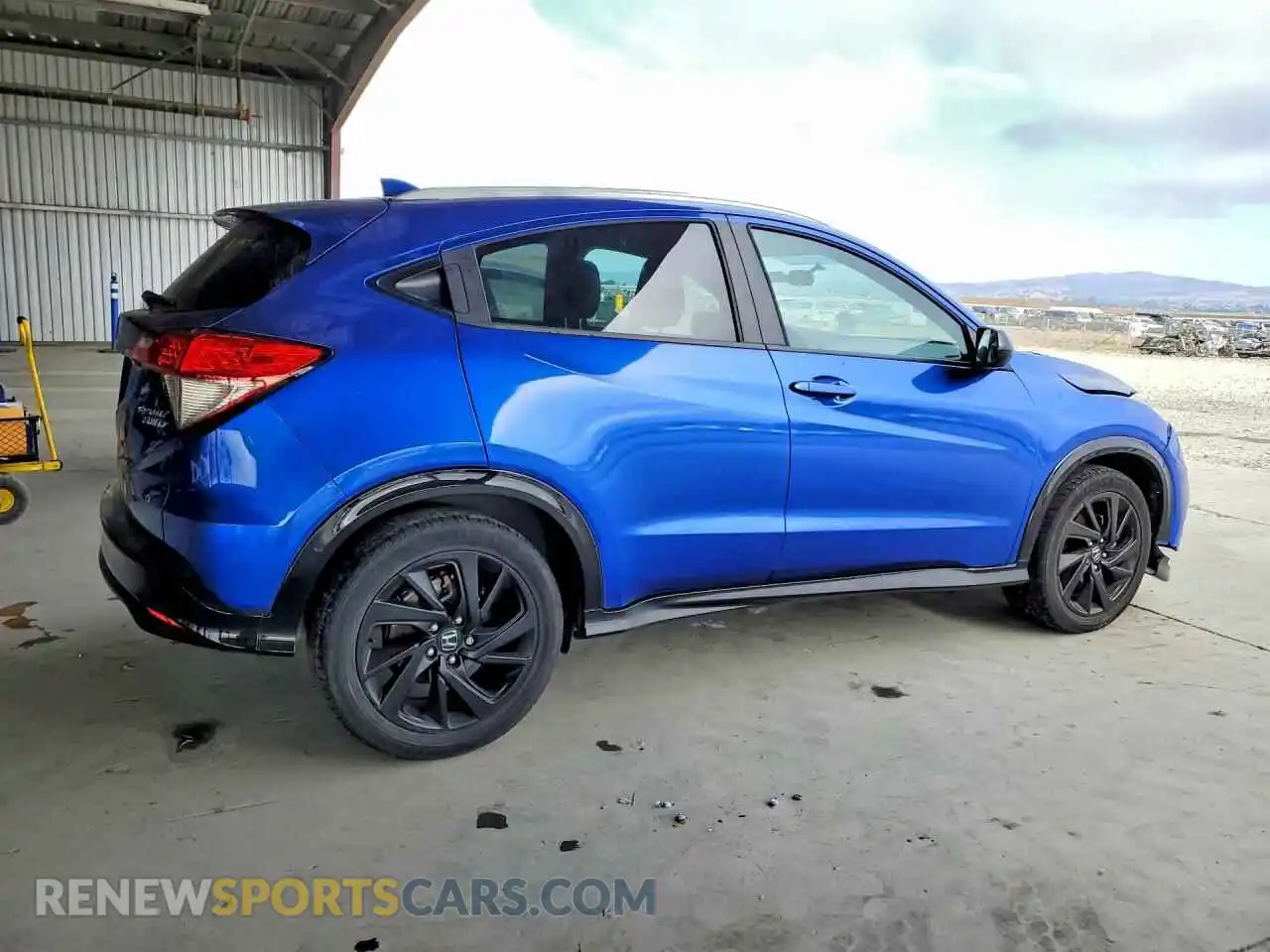 3 fotografías del automóvil dañado 3CZRU6H1XMM732726 HONDA HR-V 2021
