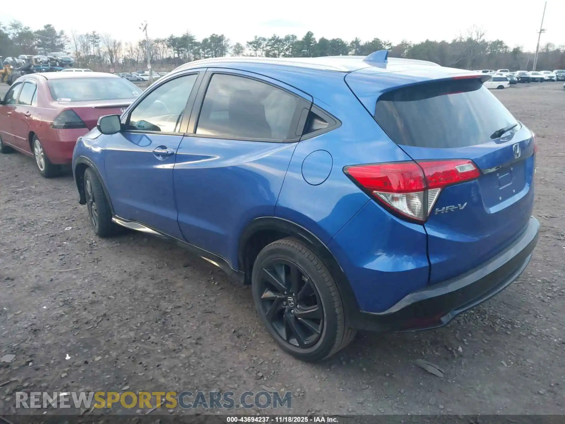 3 fotografías del automóvil dañado 3CZRU6H1XMM745587 HONDA HR-V 2021