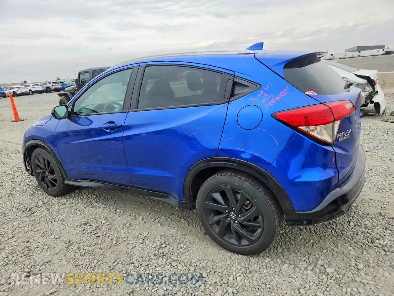 2 Photograph of a damaged car 3CZRU6H1XMM750983 HONDA HR-V 2021