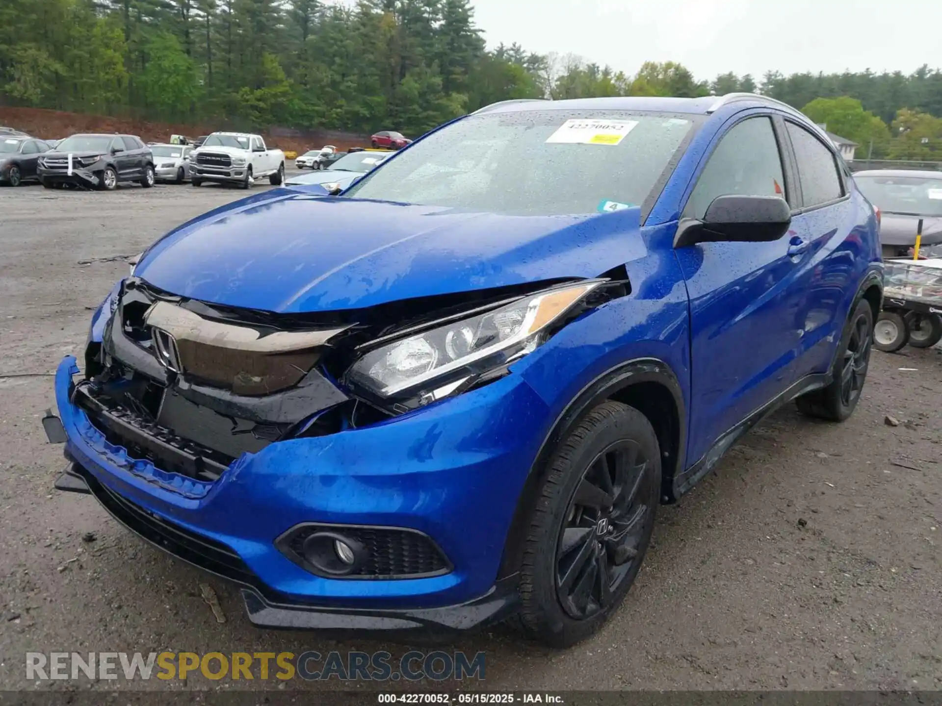 2 Photograph of a damaged car 3CZRU6H1XMM751017 HONDA HR-V 2021