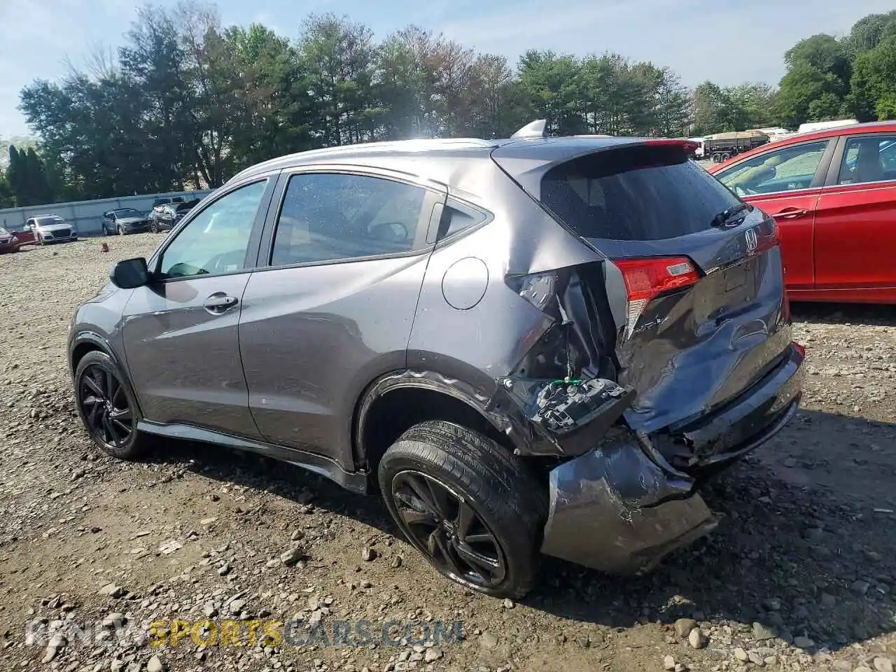 2 Photograph of a damaged car 3CZRU6H1XMM753804 HONDA HR-V 2021