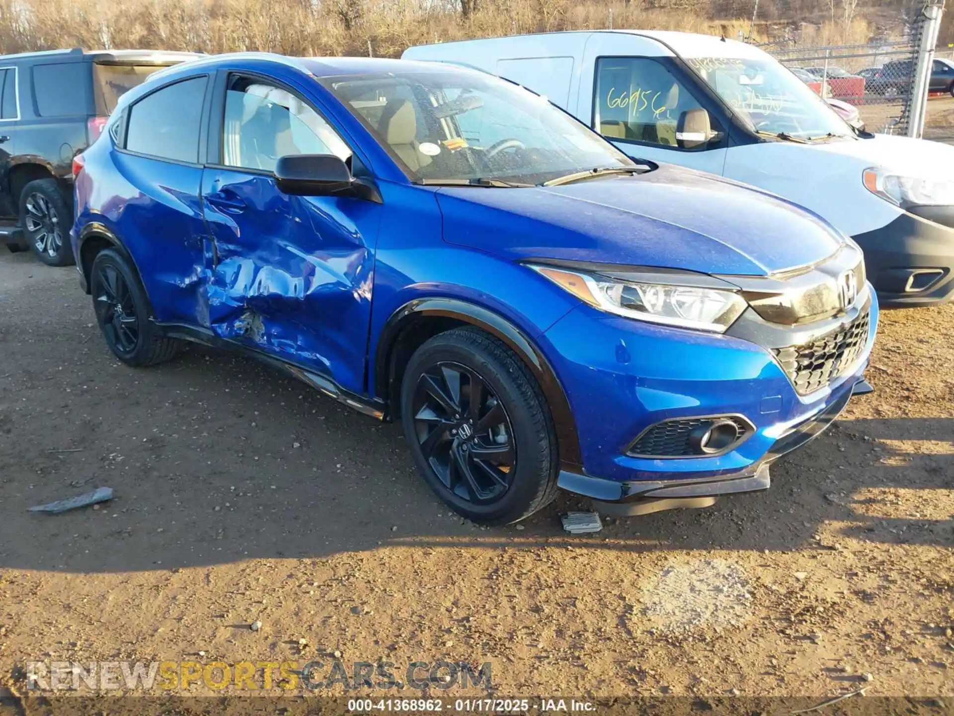 1 Photograph of a damaged car 3CZRU6H1XMM755679 HONDA HR-V 2021